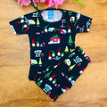 Kids Printed Shorts Set
