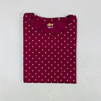 Dots Ladies Printed T-Shirt