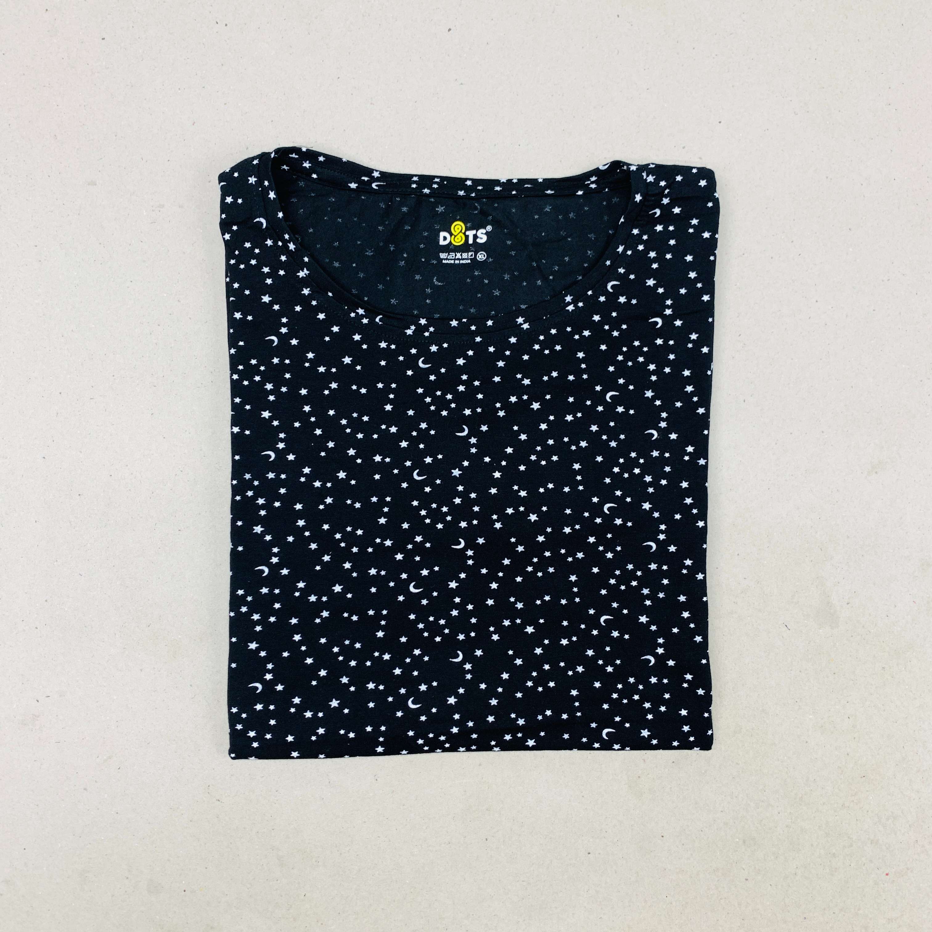 Dots Ladies Printed T-Shirt
