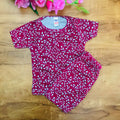 Kids Printed Shorts Set