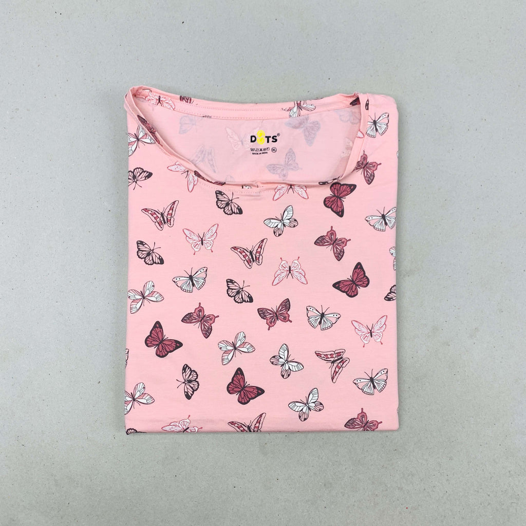 Dots Ladies Printed T-Shirt