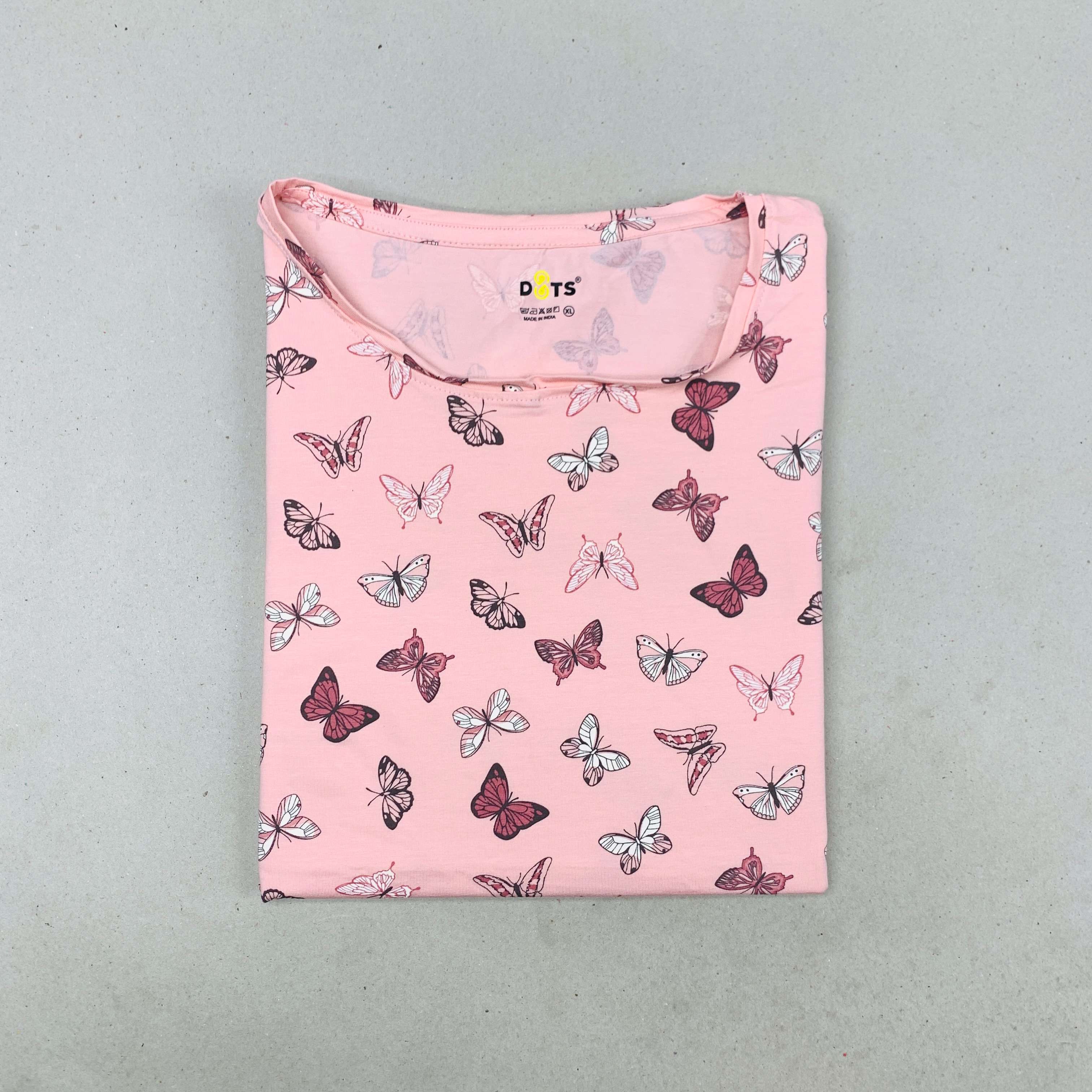 Dots Ladies Printed T-Shirt