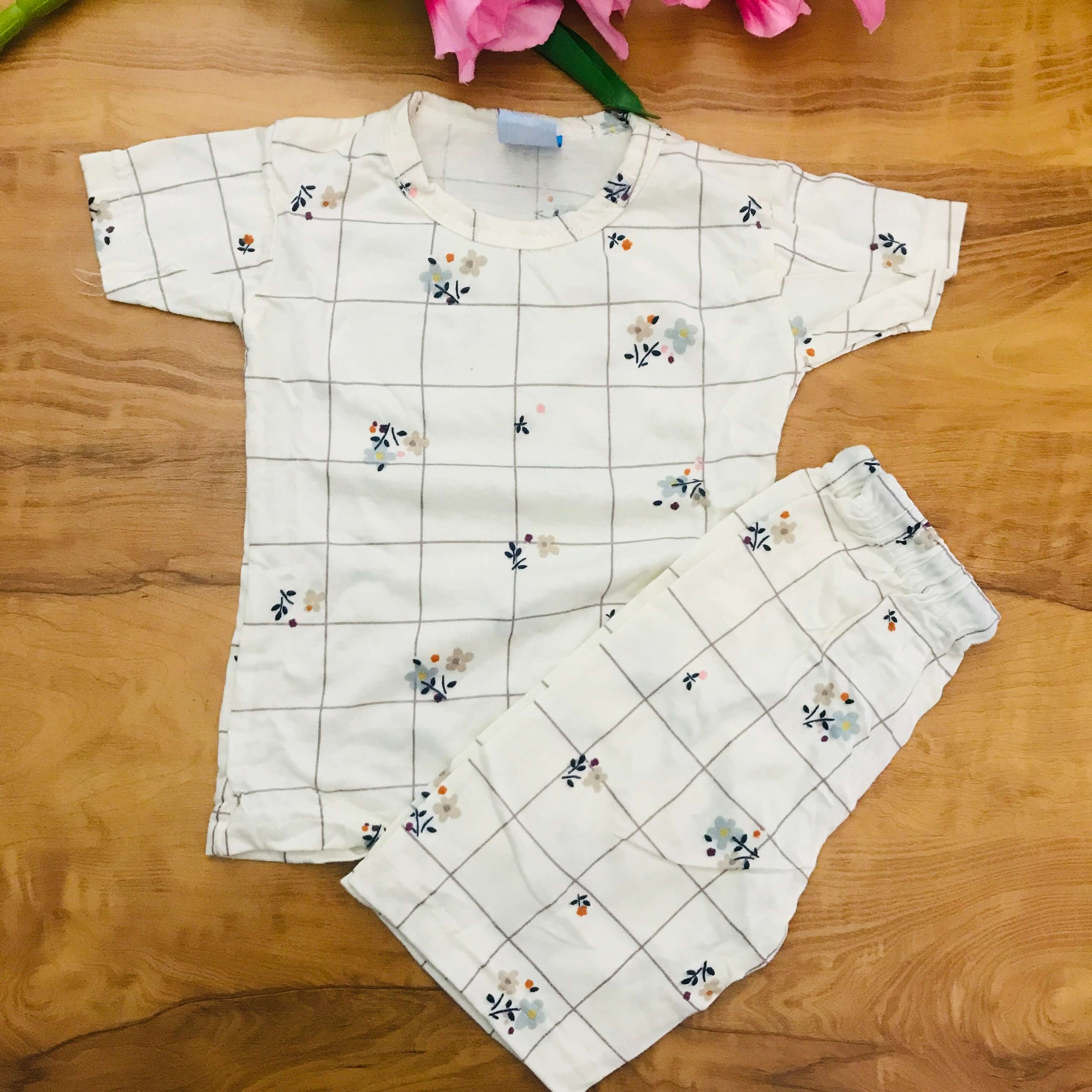 Kids Printed Shorts Set