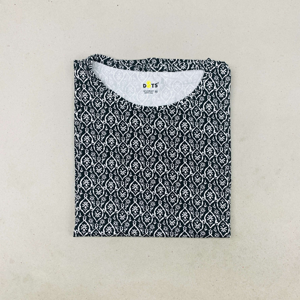 Dots Ladies Printed T-Shirt