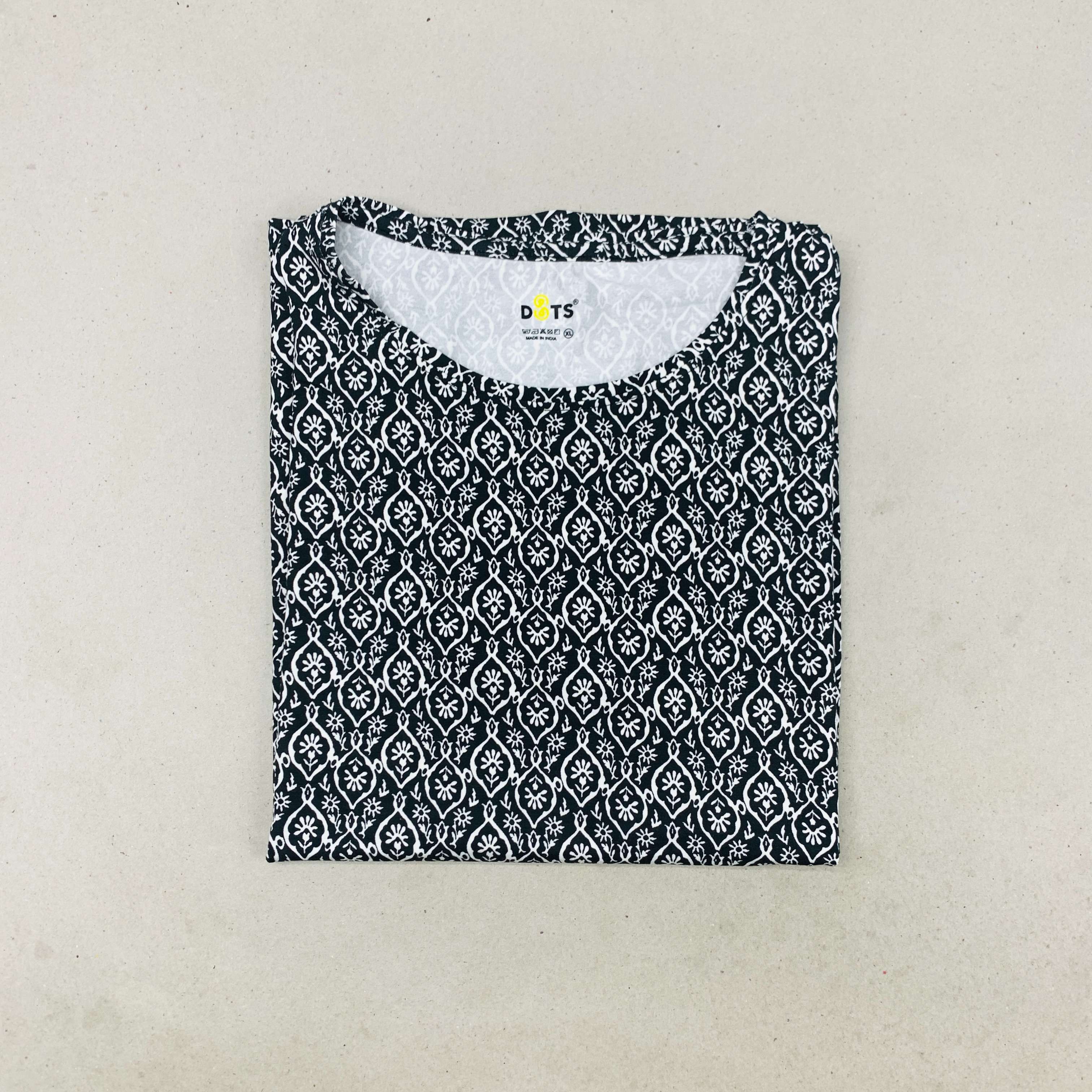 Dots Ladies Printed T-Shirt