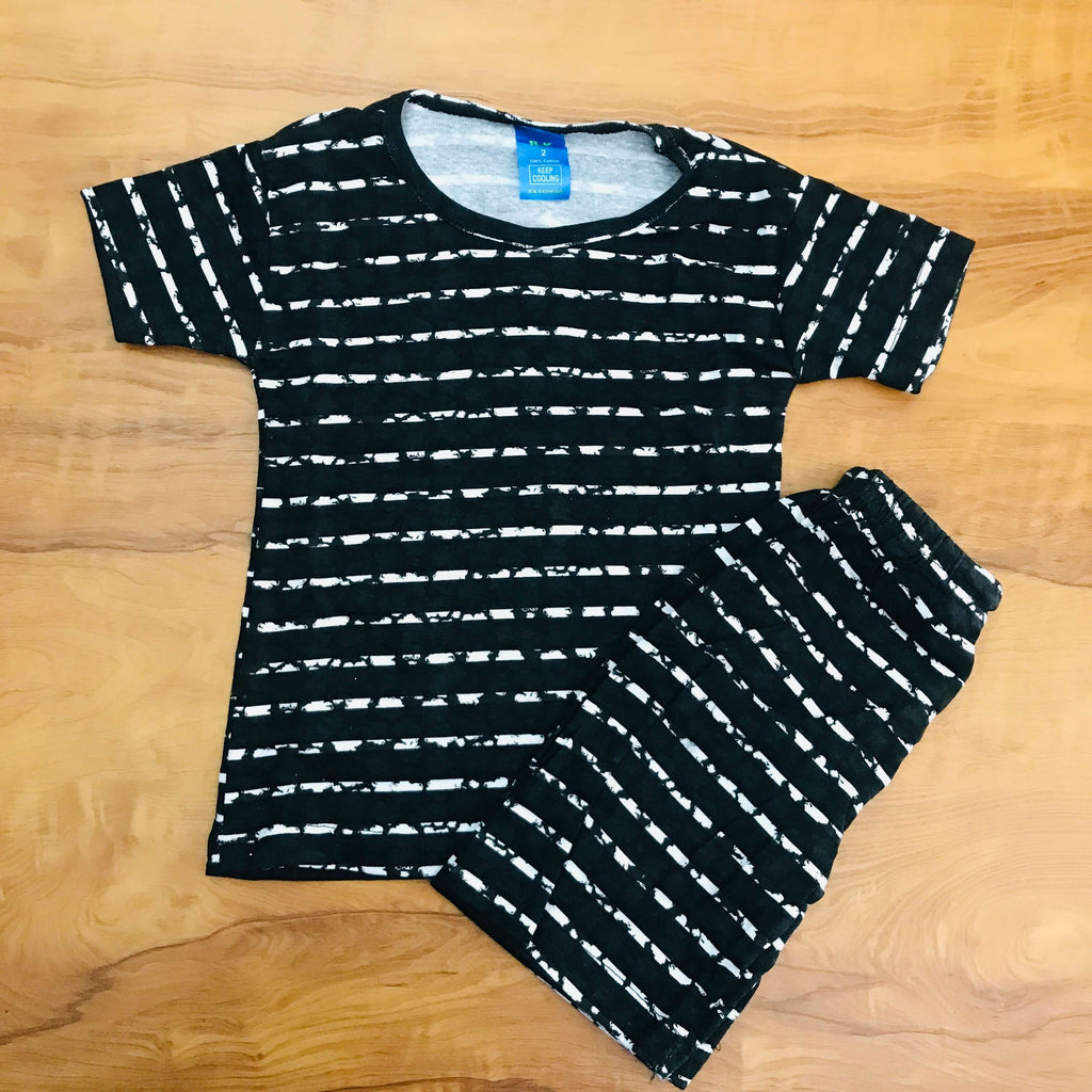 Kids Printed Shorts Set