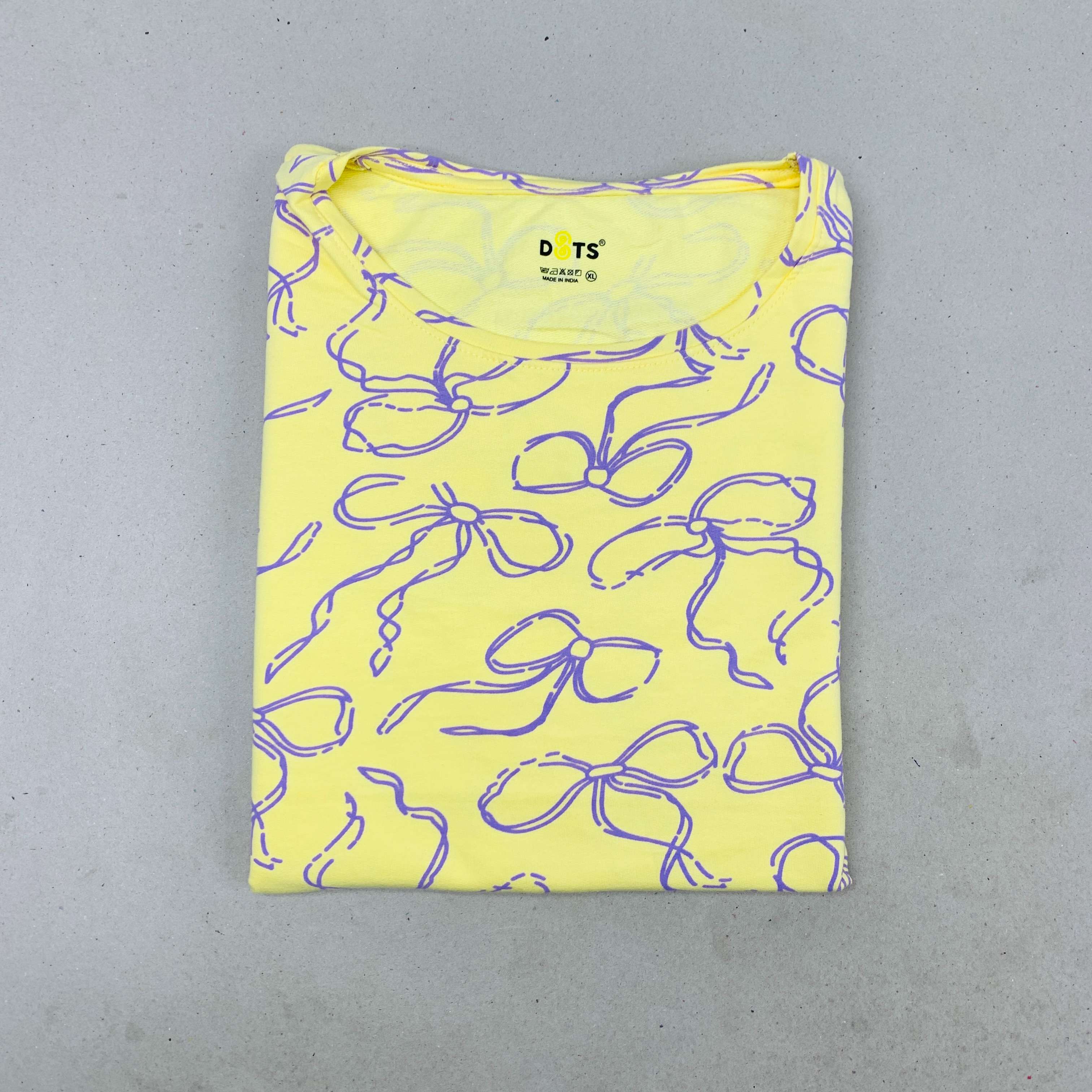 Dots Ladies Printed T-Shirt