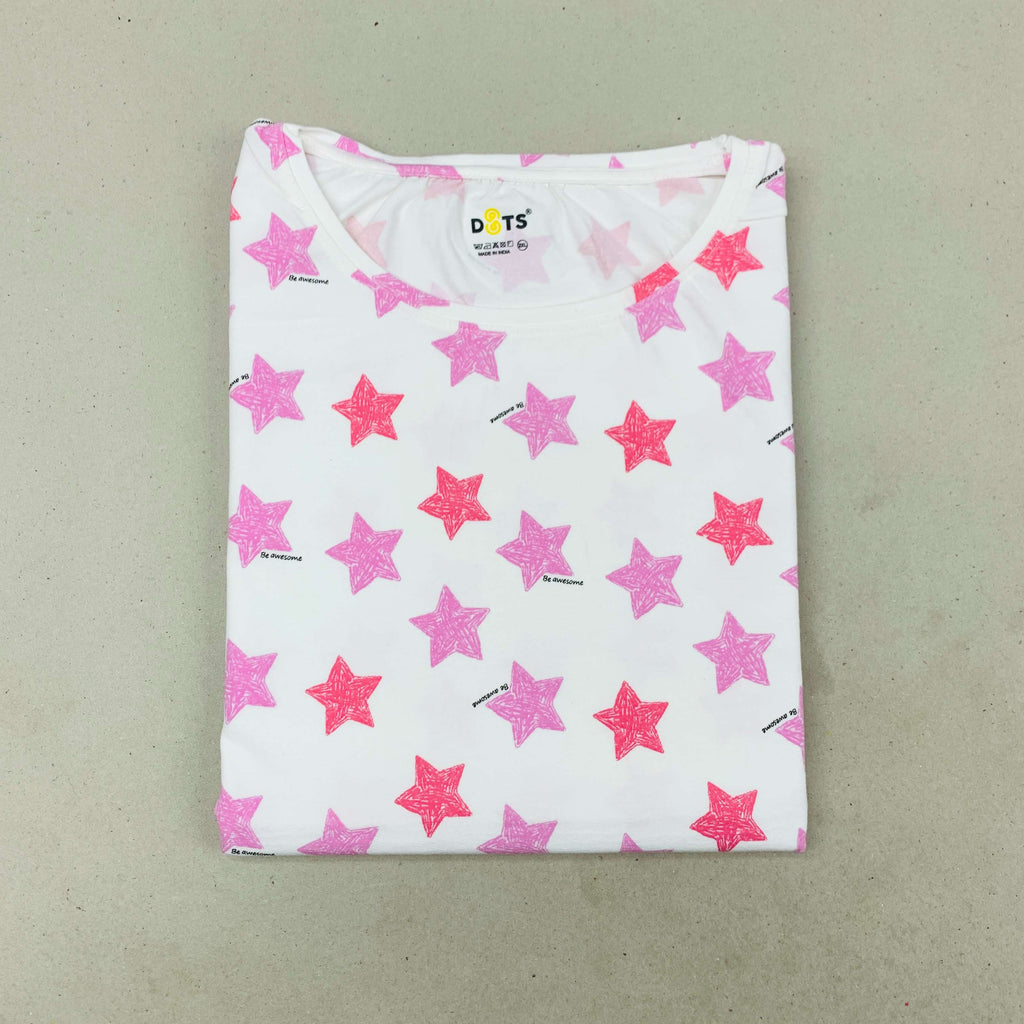 Dots Ladies Printed T-Shirt