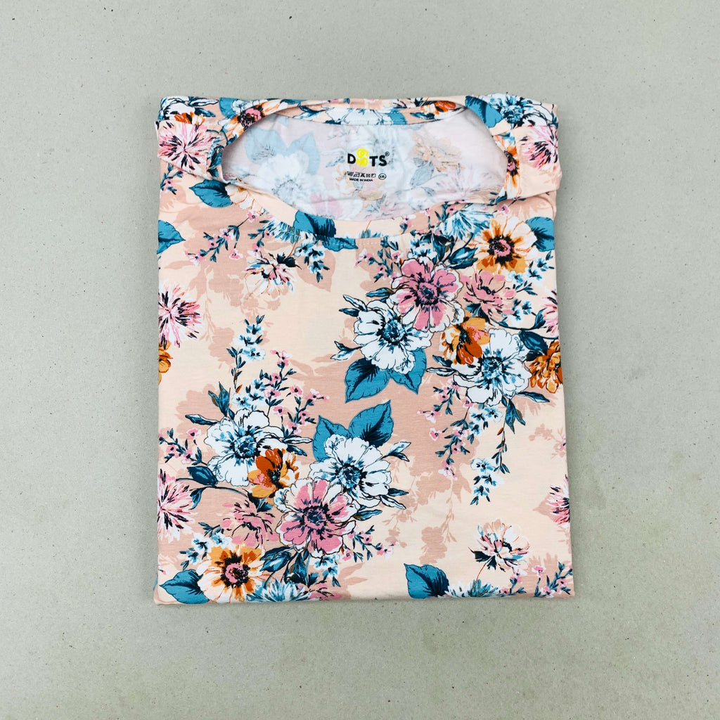 Dots Ladies Printed T-Shirt