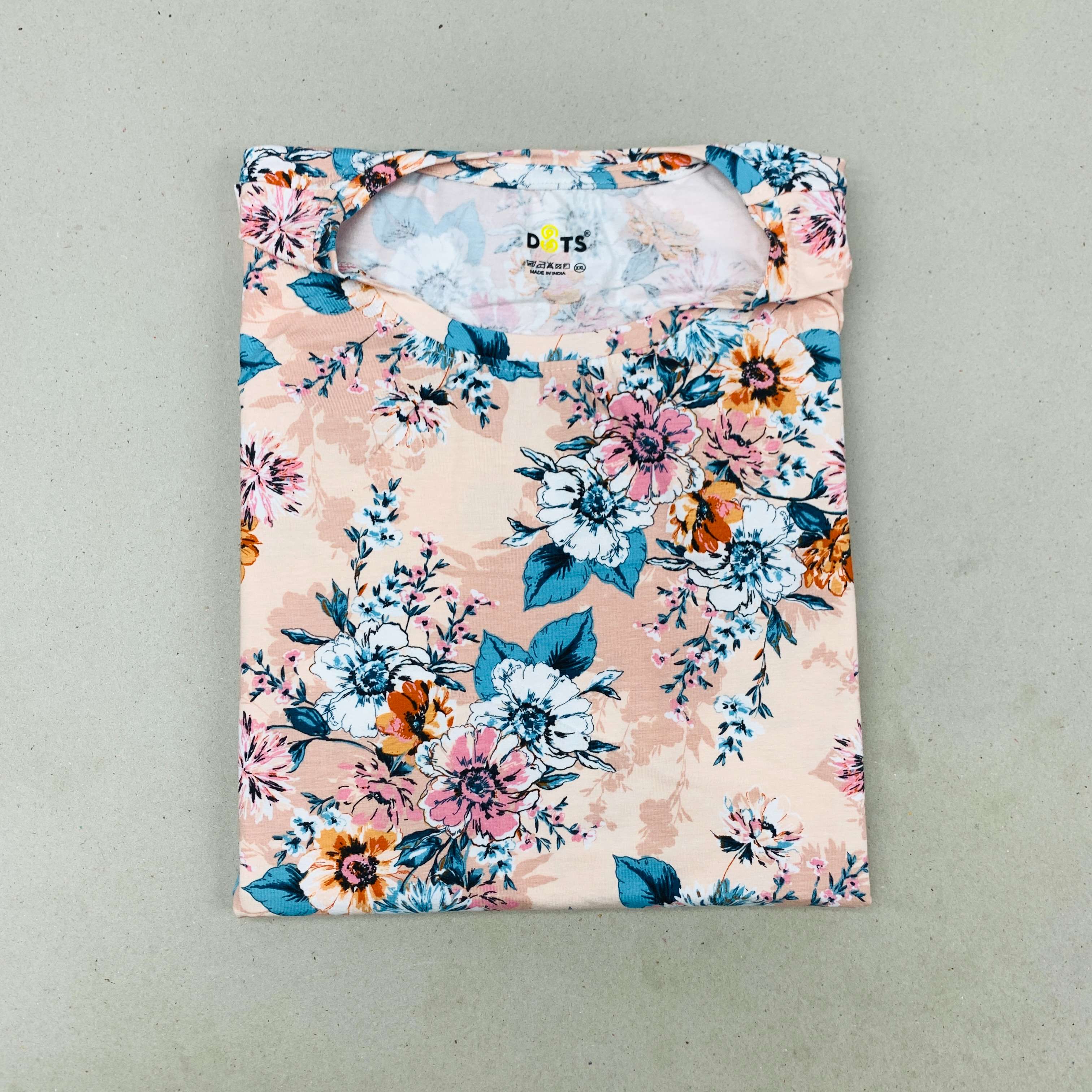 Dots Ladies Printed T-Shirt