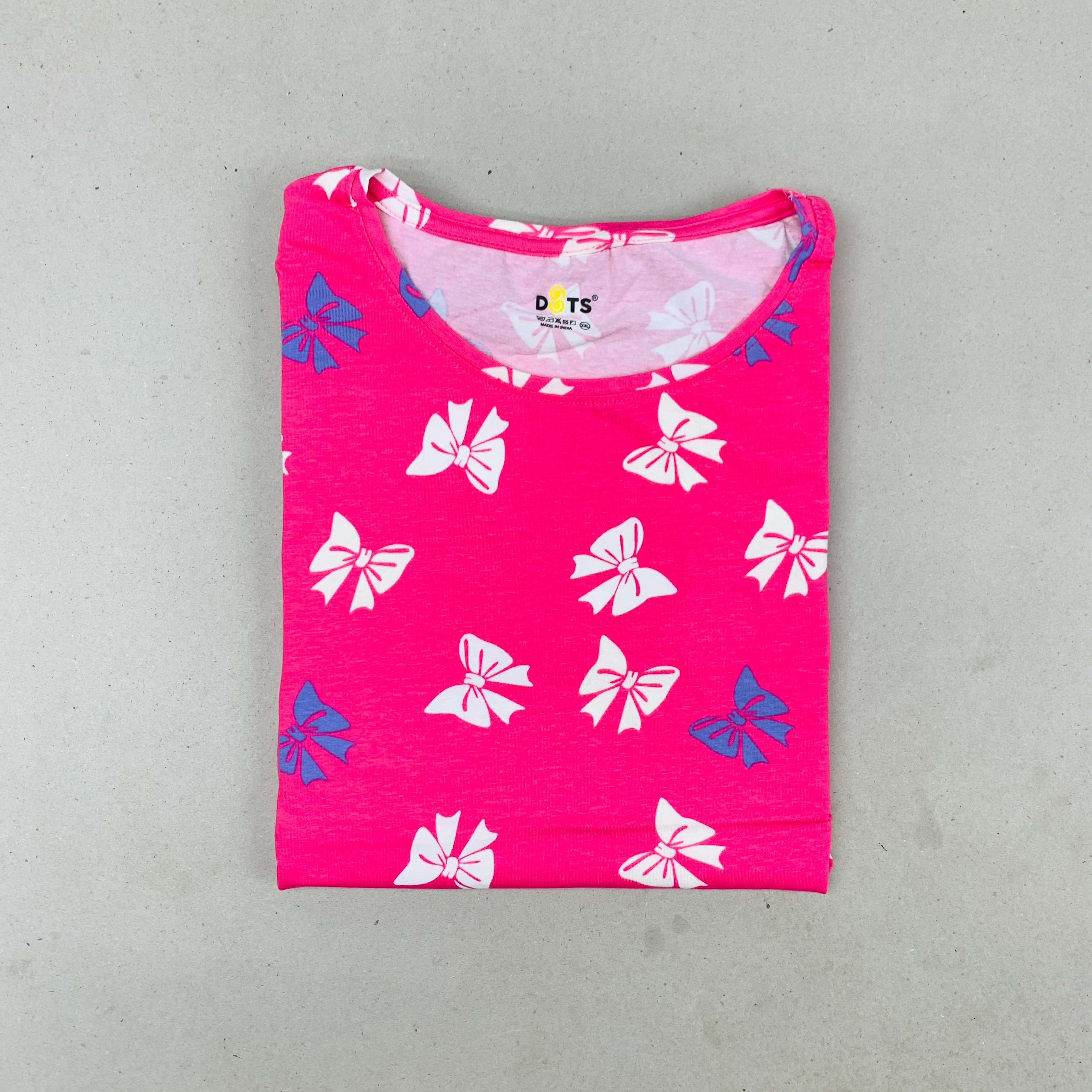 Dots Ladies Printed T-Shirt