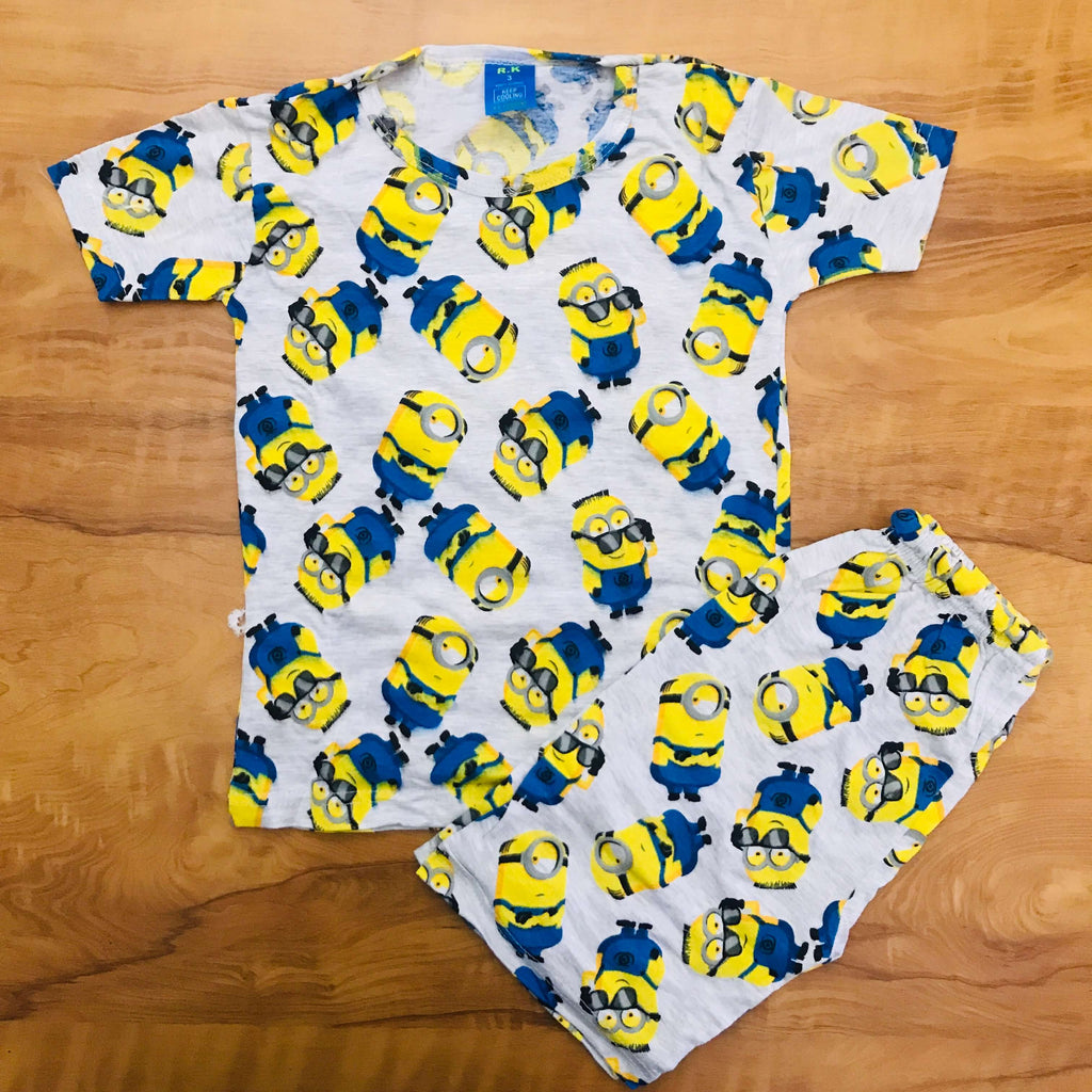 Kids Printed Shorts Set