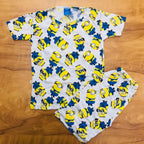 Kids Printed Shorts Set