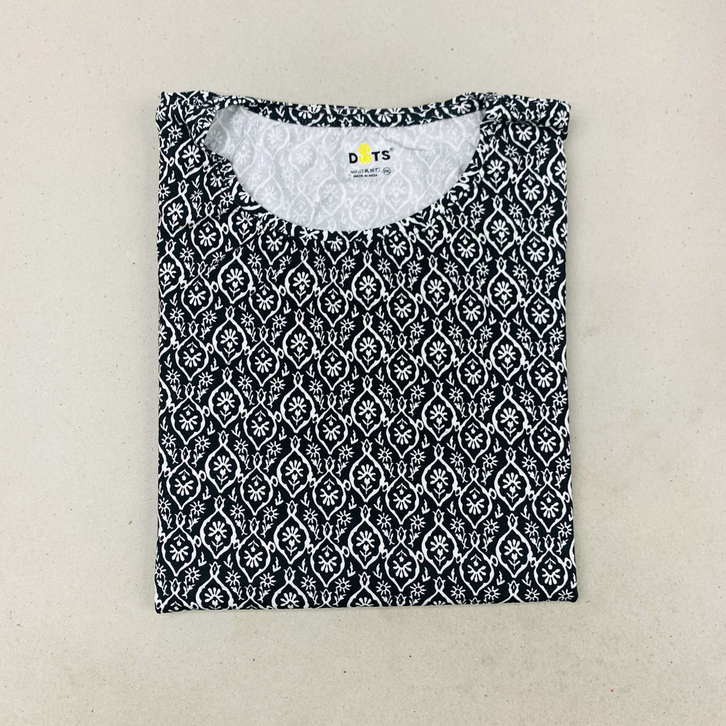 Dots Ladies Printed T-Shirt