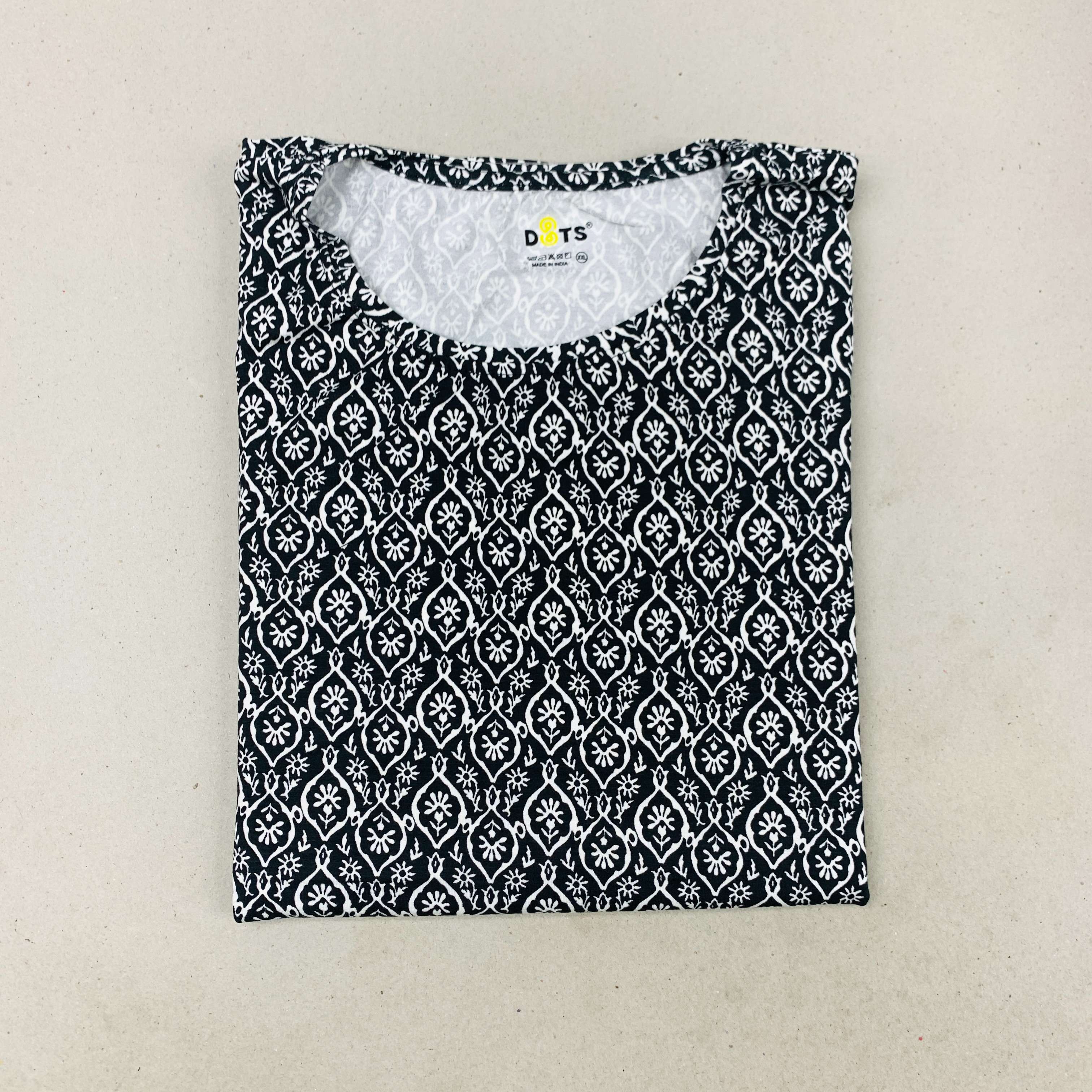Dots Ladies Printed T-Shirt