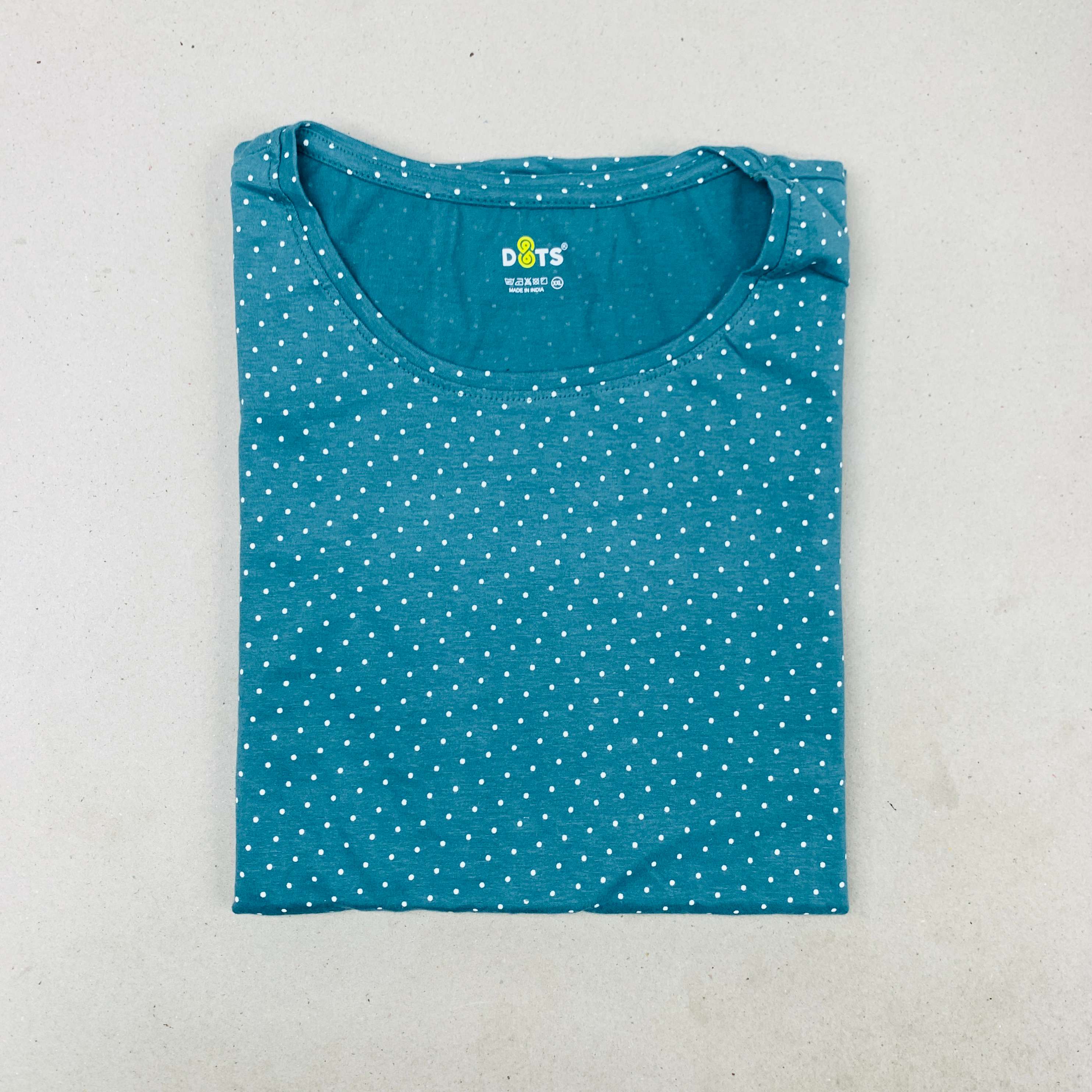 Dots Ladies Printed T-Shirt