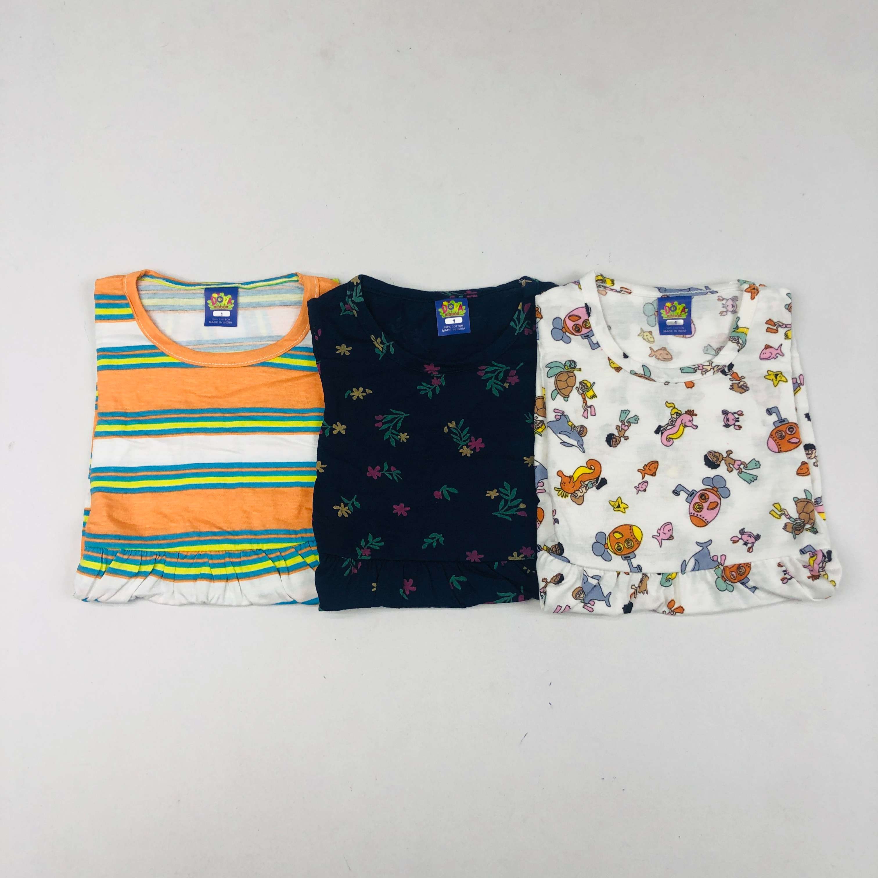 Dora Frock Combo Pack of 3