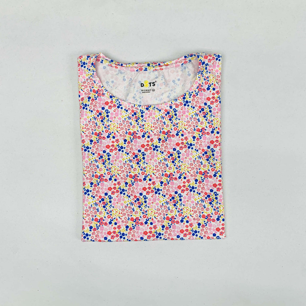 Dots Ladies Printed T-Shirt