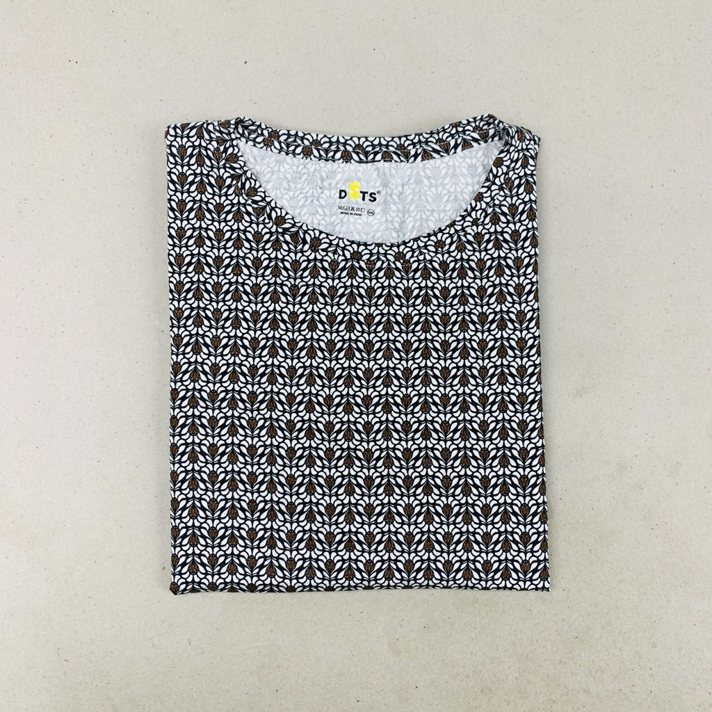 Dots Ladies Printed T-Shirt