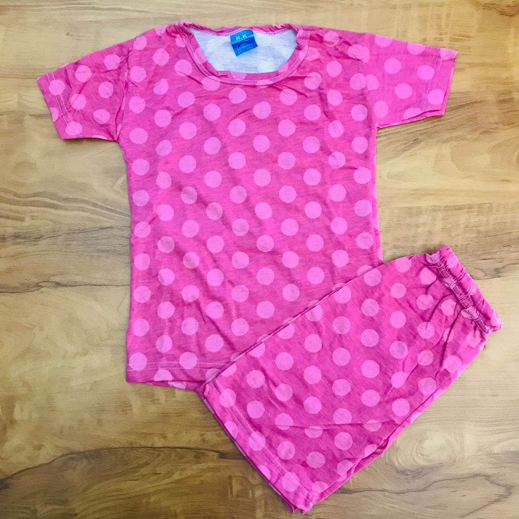 Kids Printed Shorts Set
