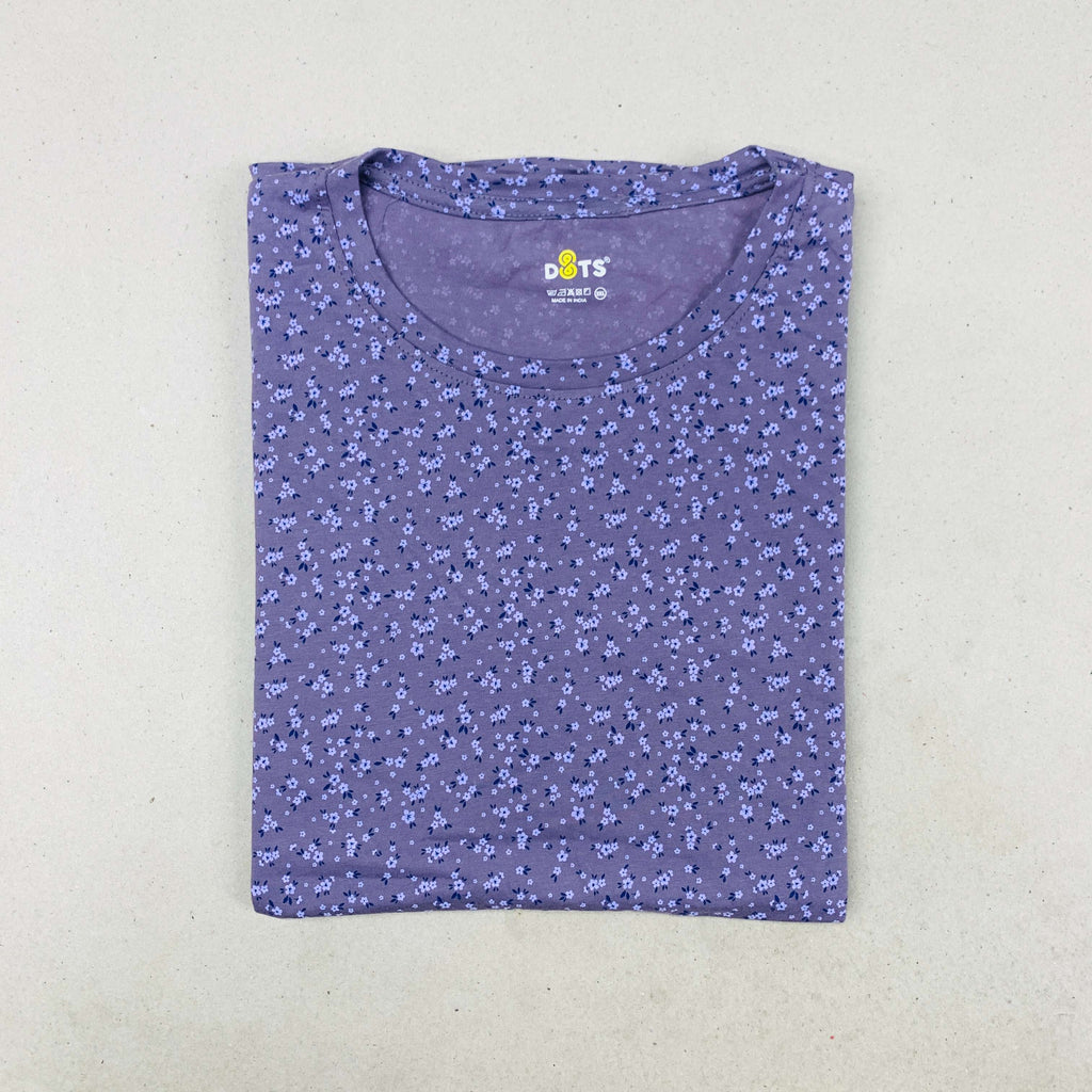 Dots Ladies Printed T-Shirt