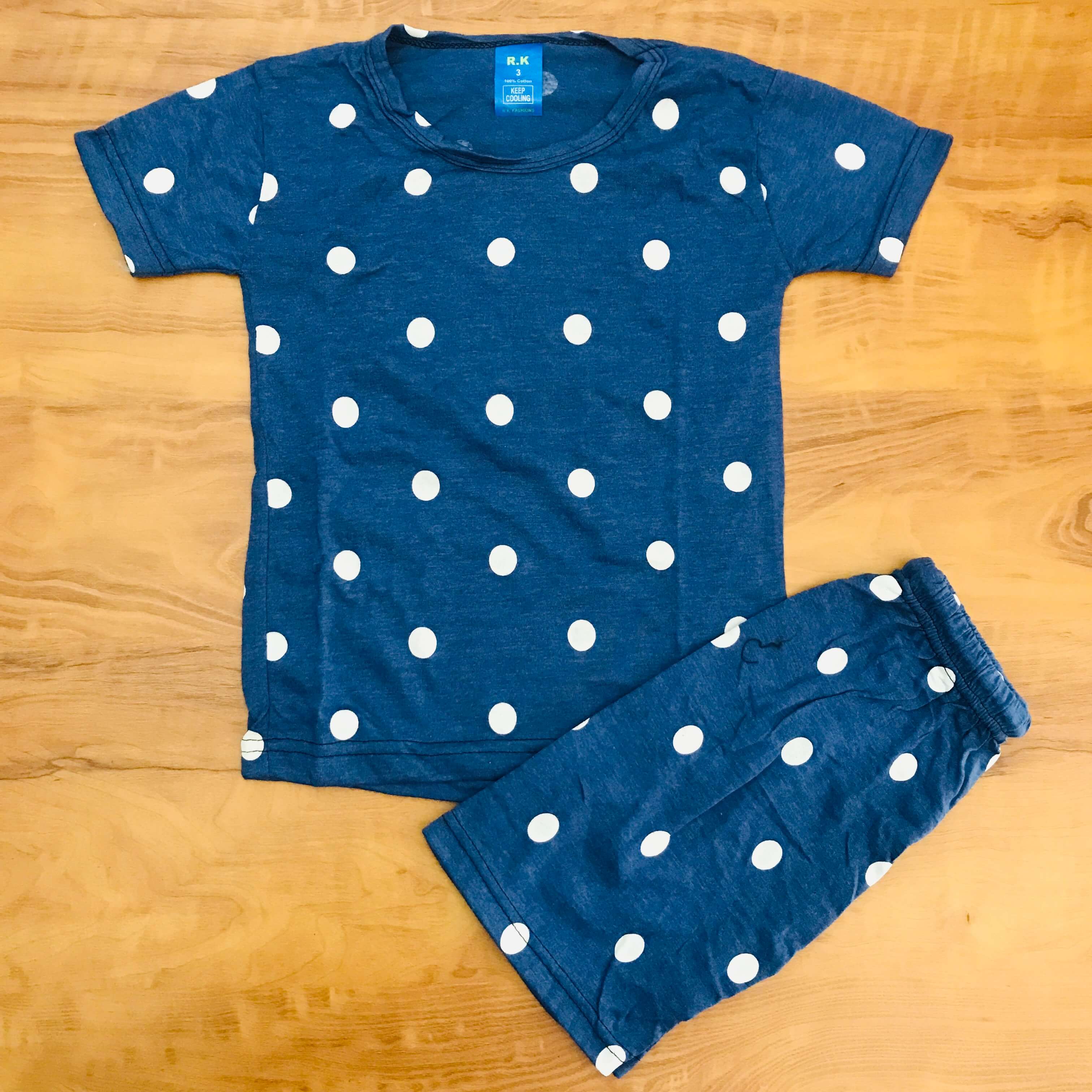 Kids Printed Shorts Set