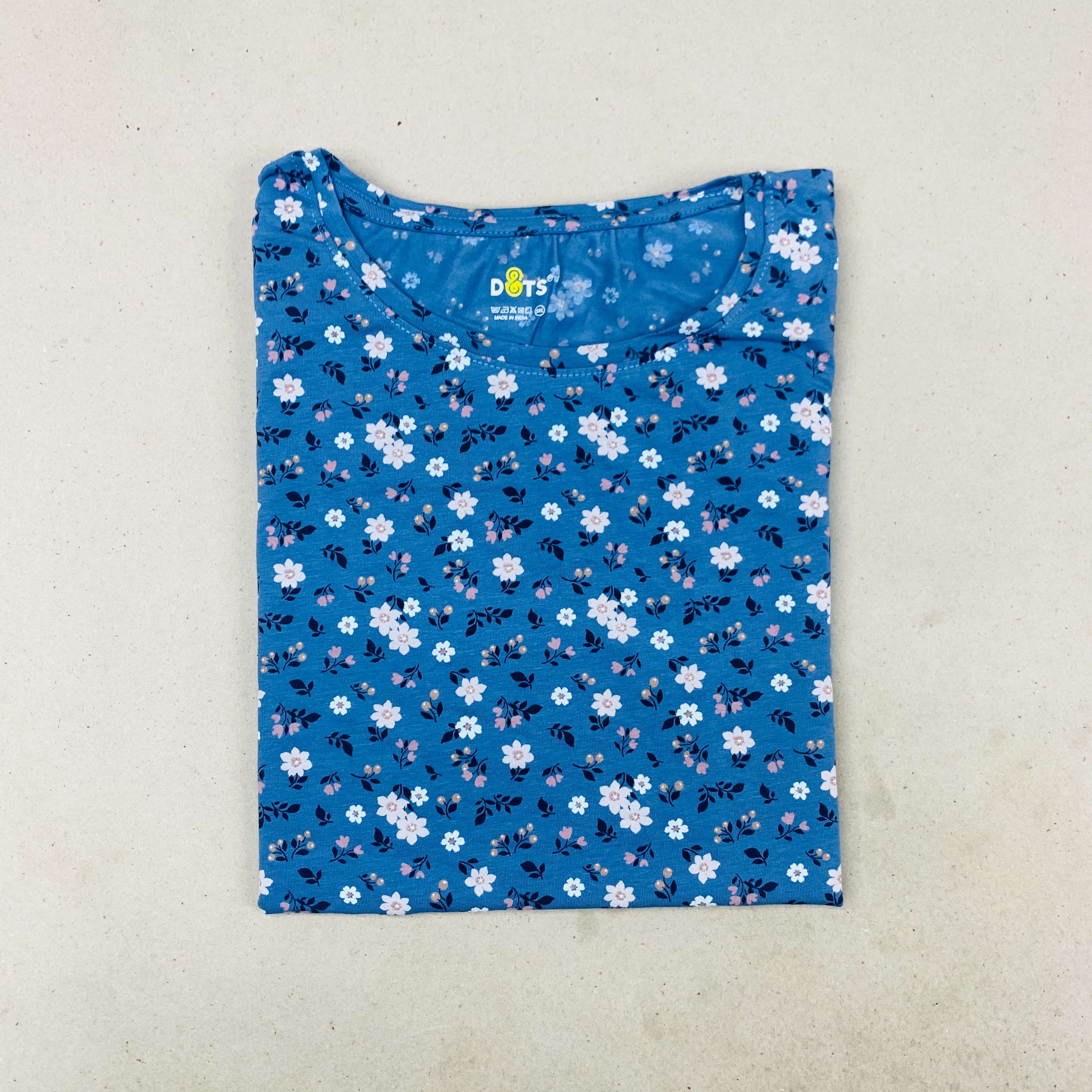 Dots Ladies Printed T-Shirt