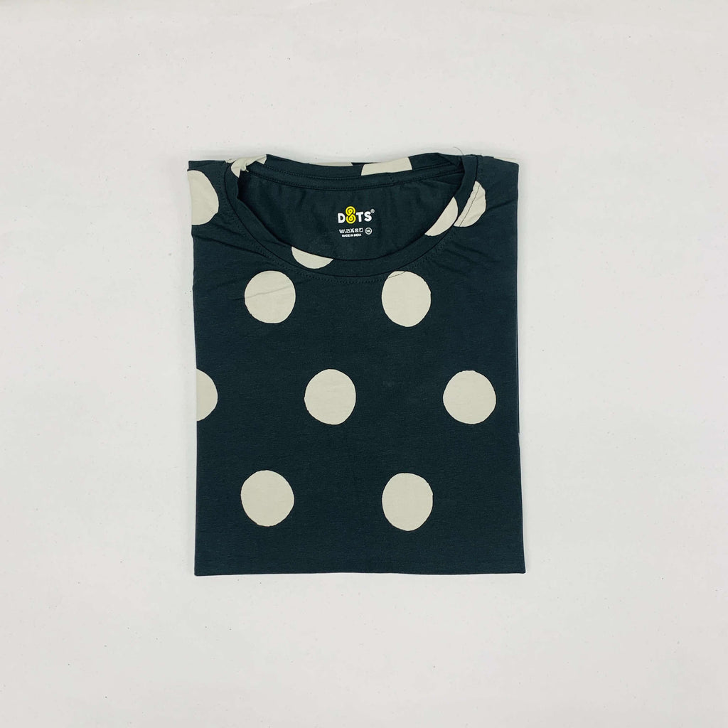 Dots Ladies Printed T-Shirt
