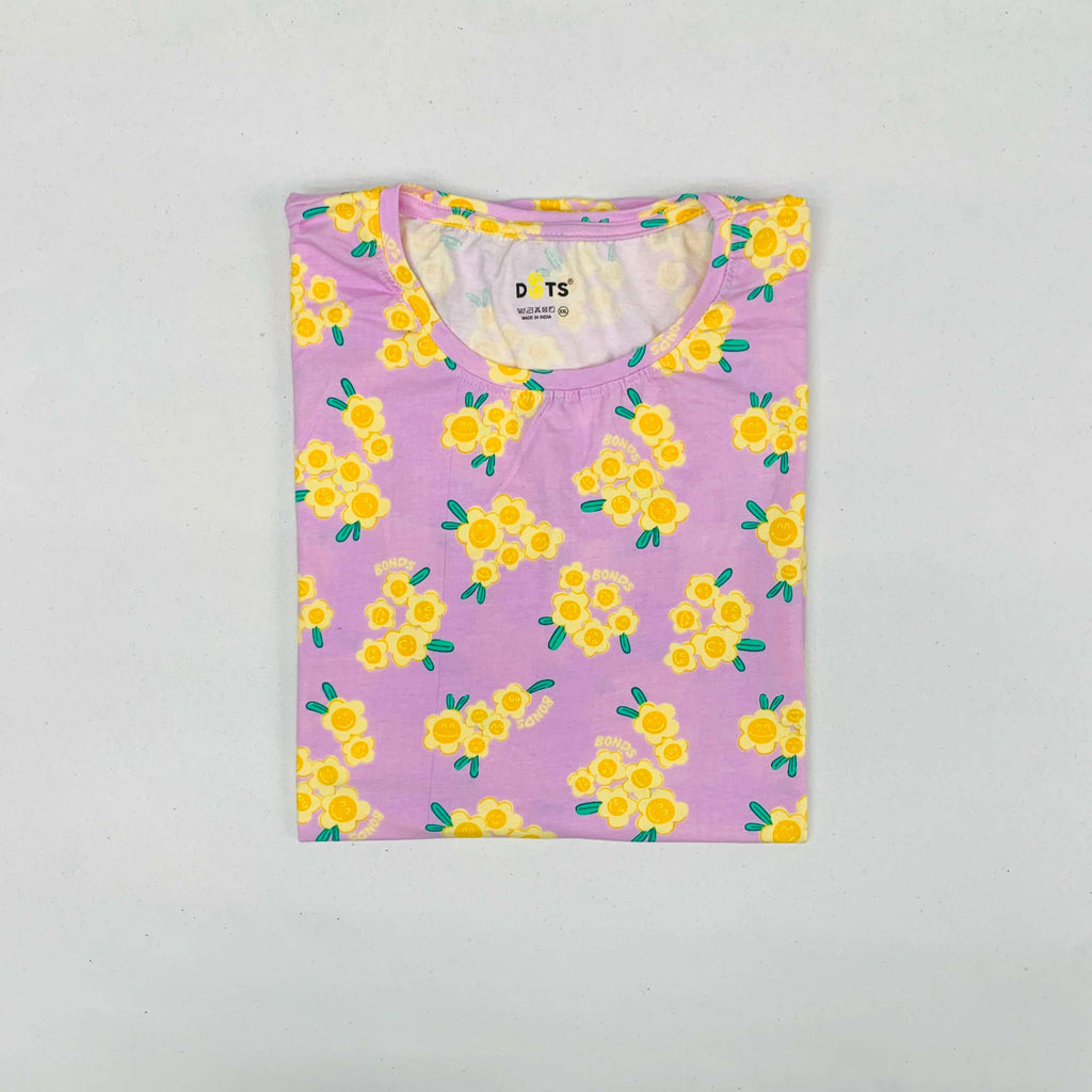 Dots Ladies Printed T-Shirt