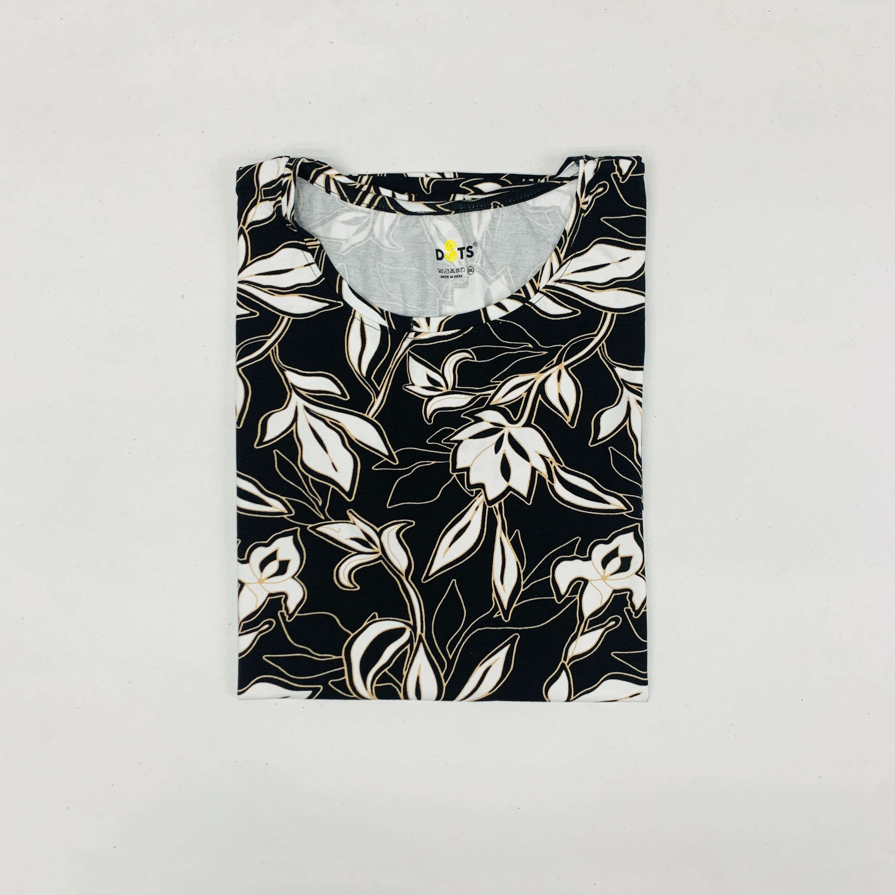 Dots Ladies Printed T-Shirt