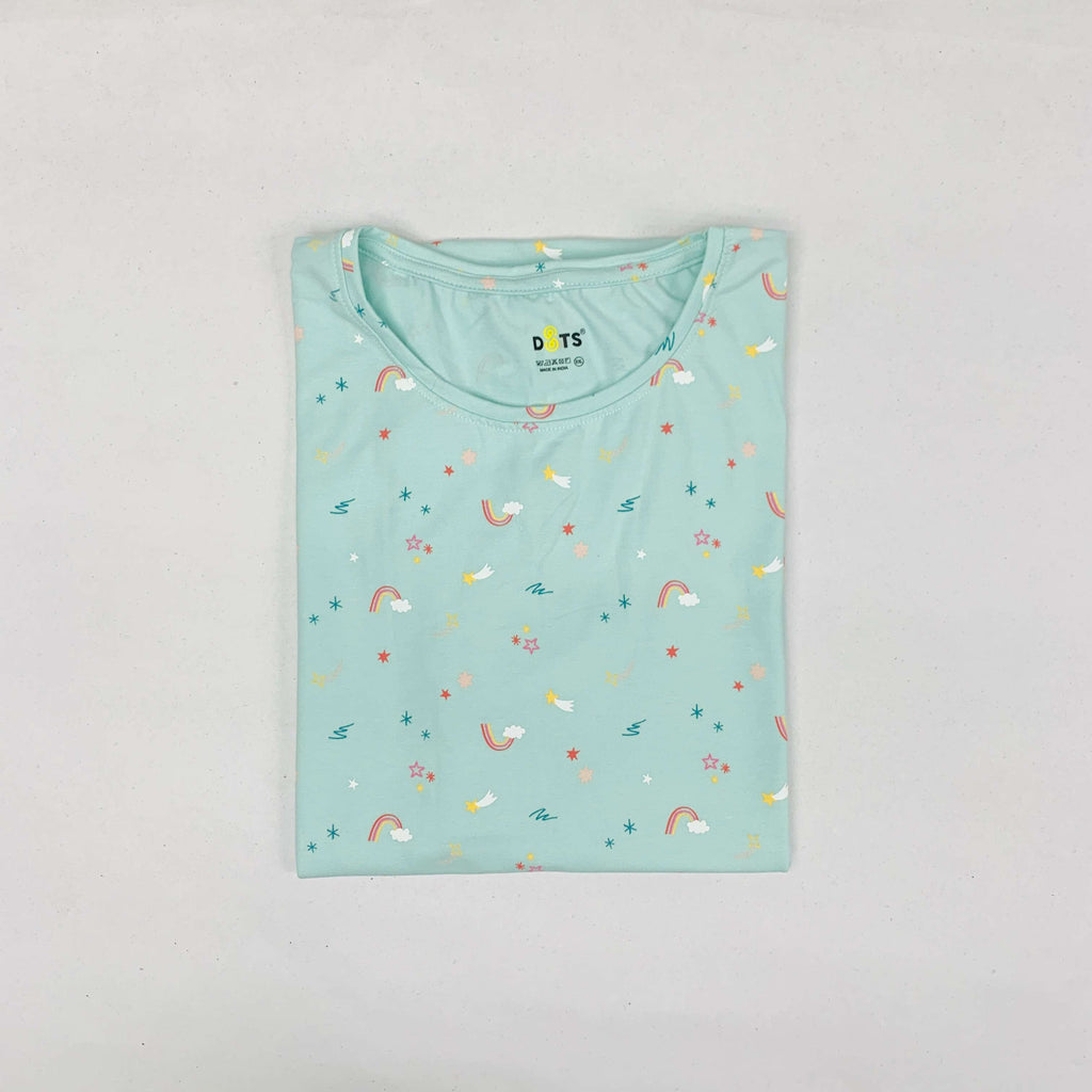 Dots Ladies Printed T-Shirt