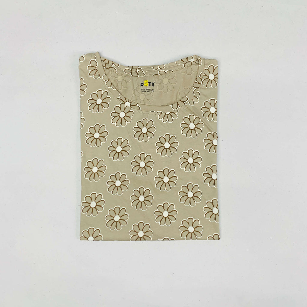 Dots Ladies Printed T-Shirt