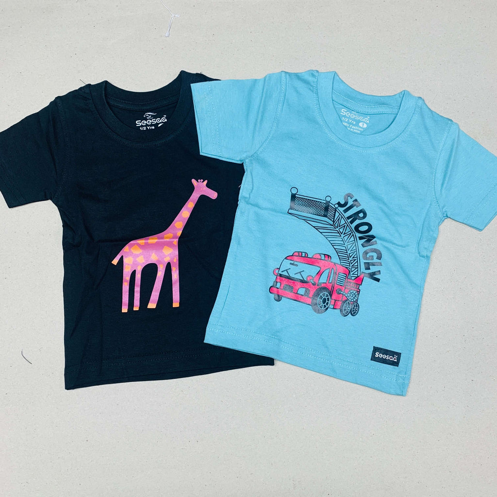 Kids T-Shirt Combo Pack Of 2