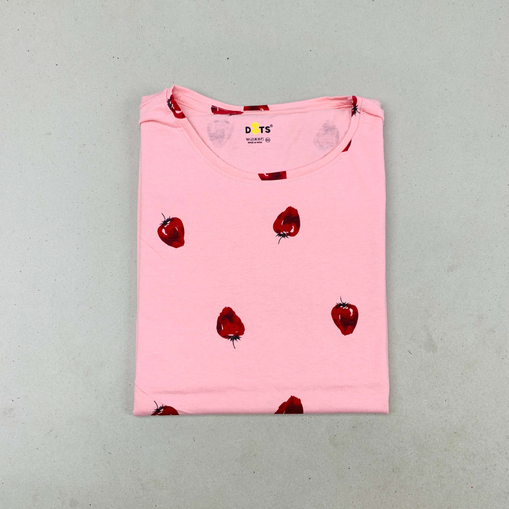 Dots Ladies Printed T-Shirt