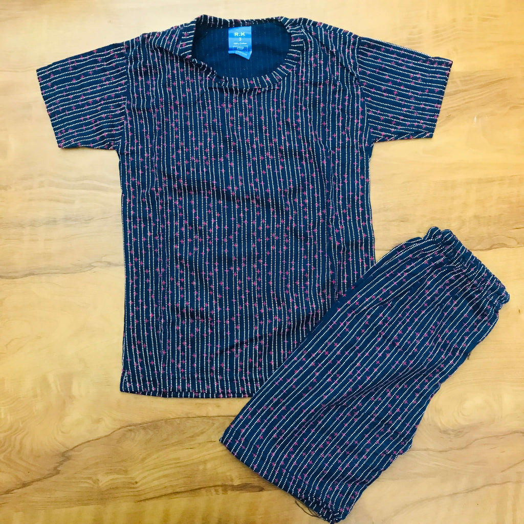 Kids Printed Shorts Set