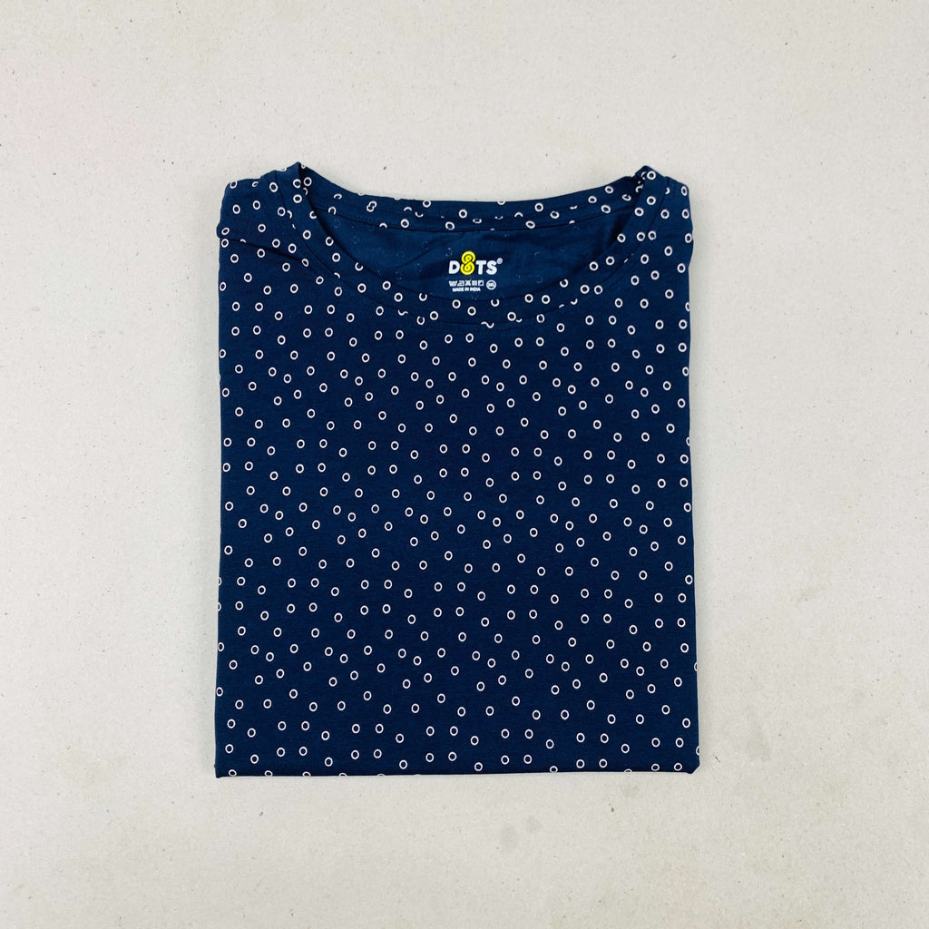 Dots Ladies Printed T-Shirt