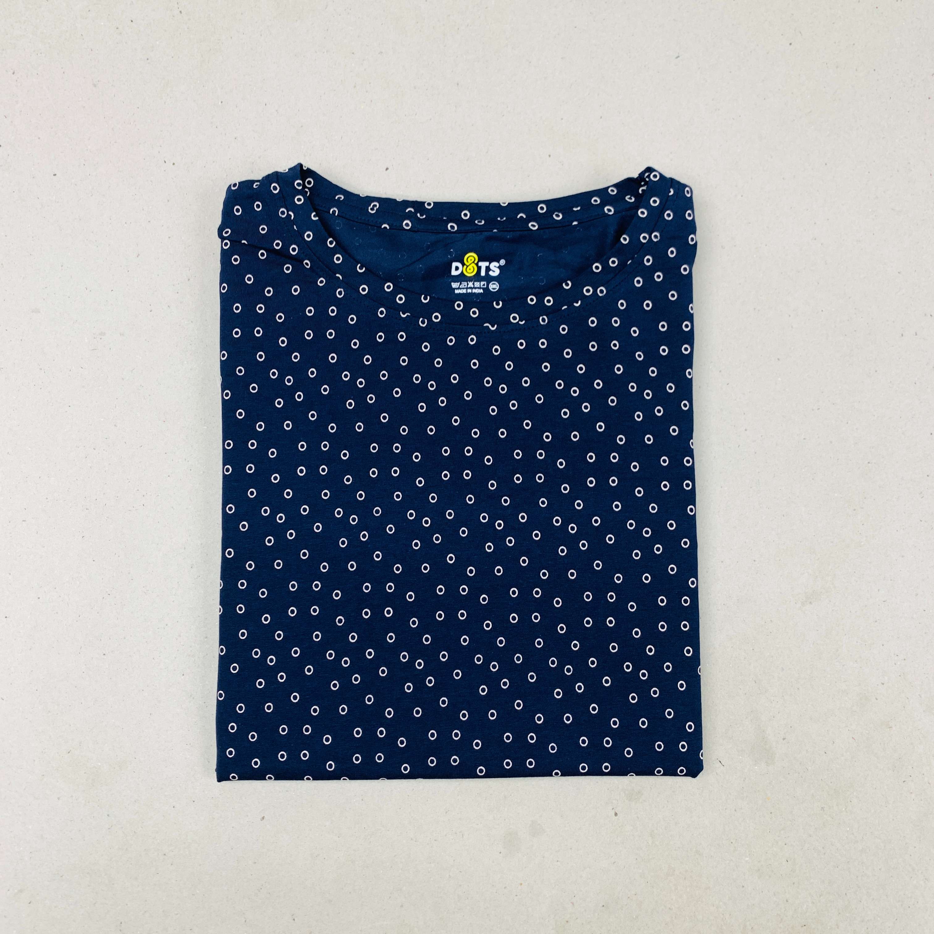 Dots Ladies Printed T-Shirt