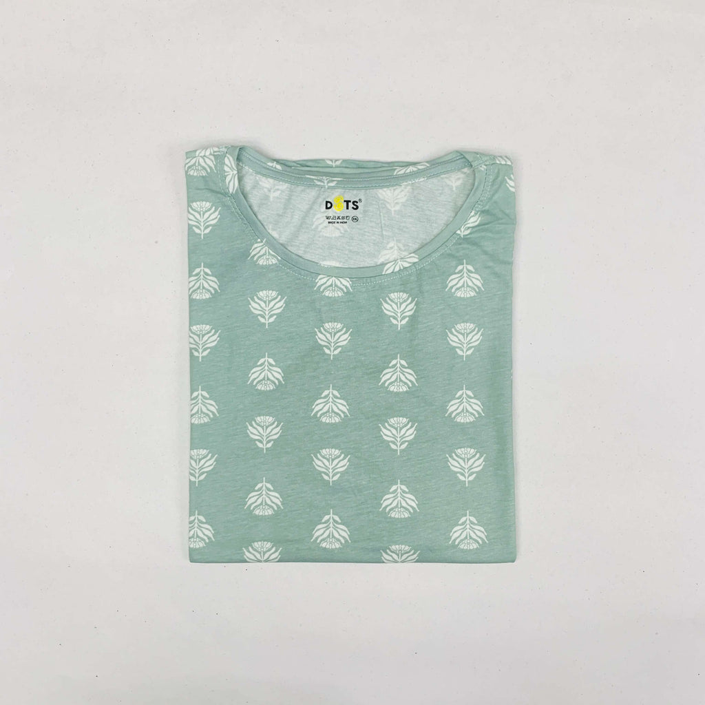 Dots Ladies Printed T-Shirt