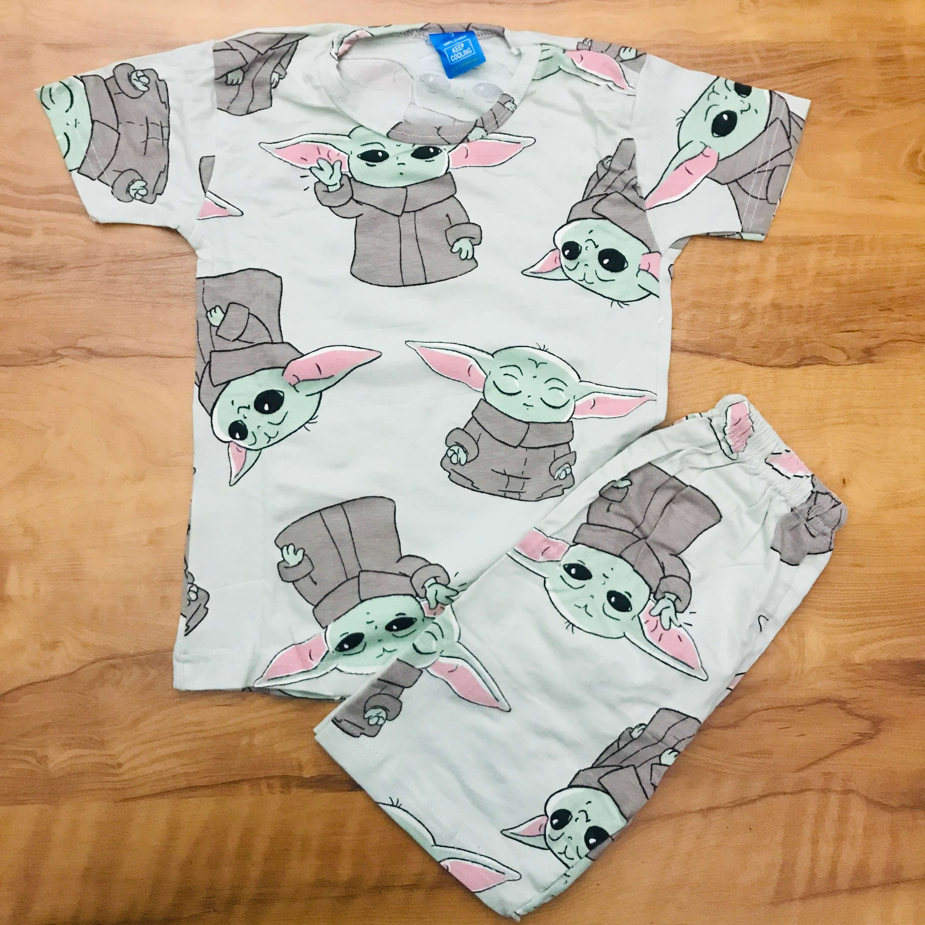 Kids Printed Shorts Set