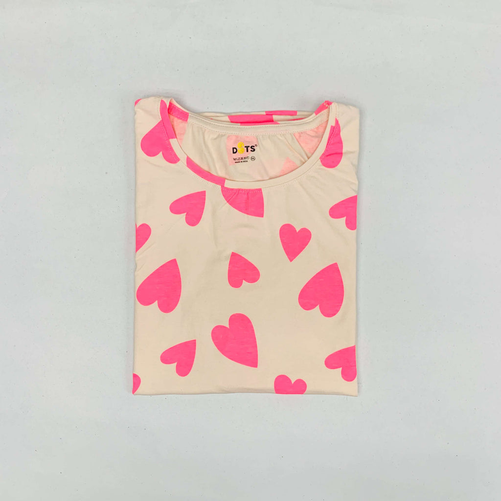 Dots Ladies Printed T-Shirt