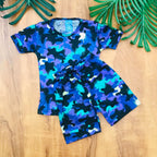 Kids Printed Shorts Set