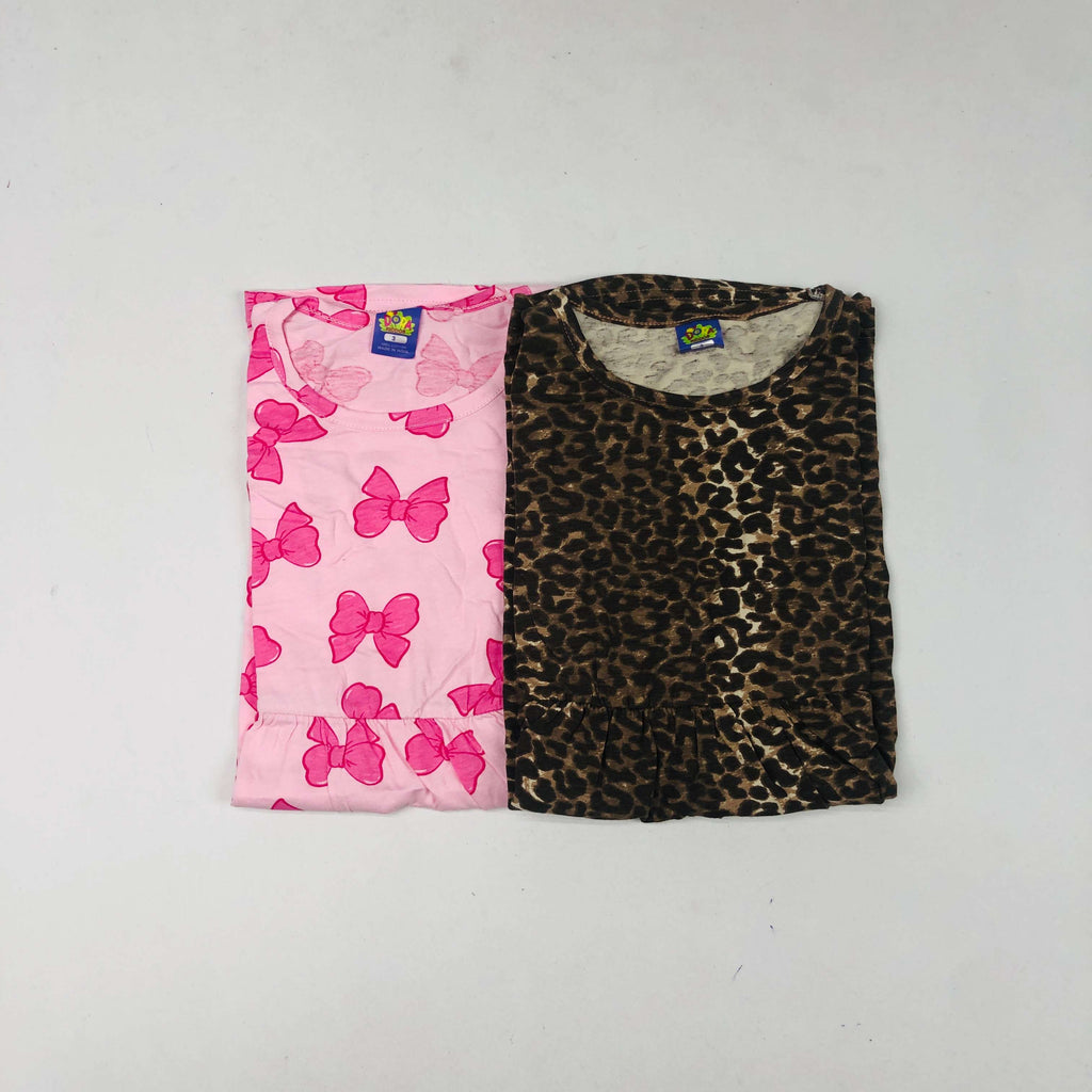 Dora Sleeveless Frock Combo Pack of 2