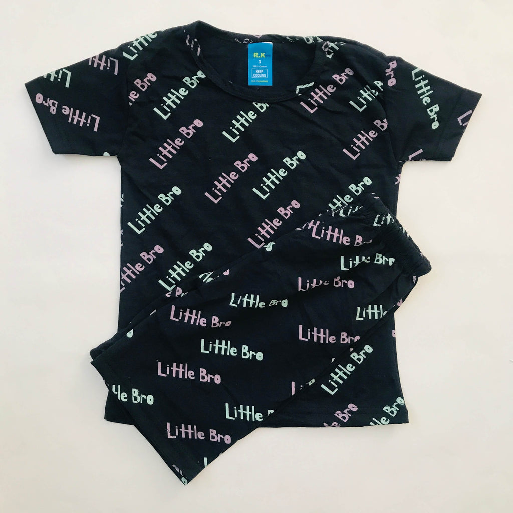 Kids Printed Shorts Set