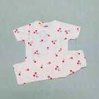Pink Blue Printed Set