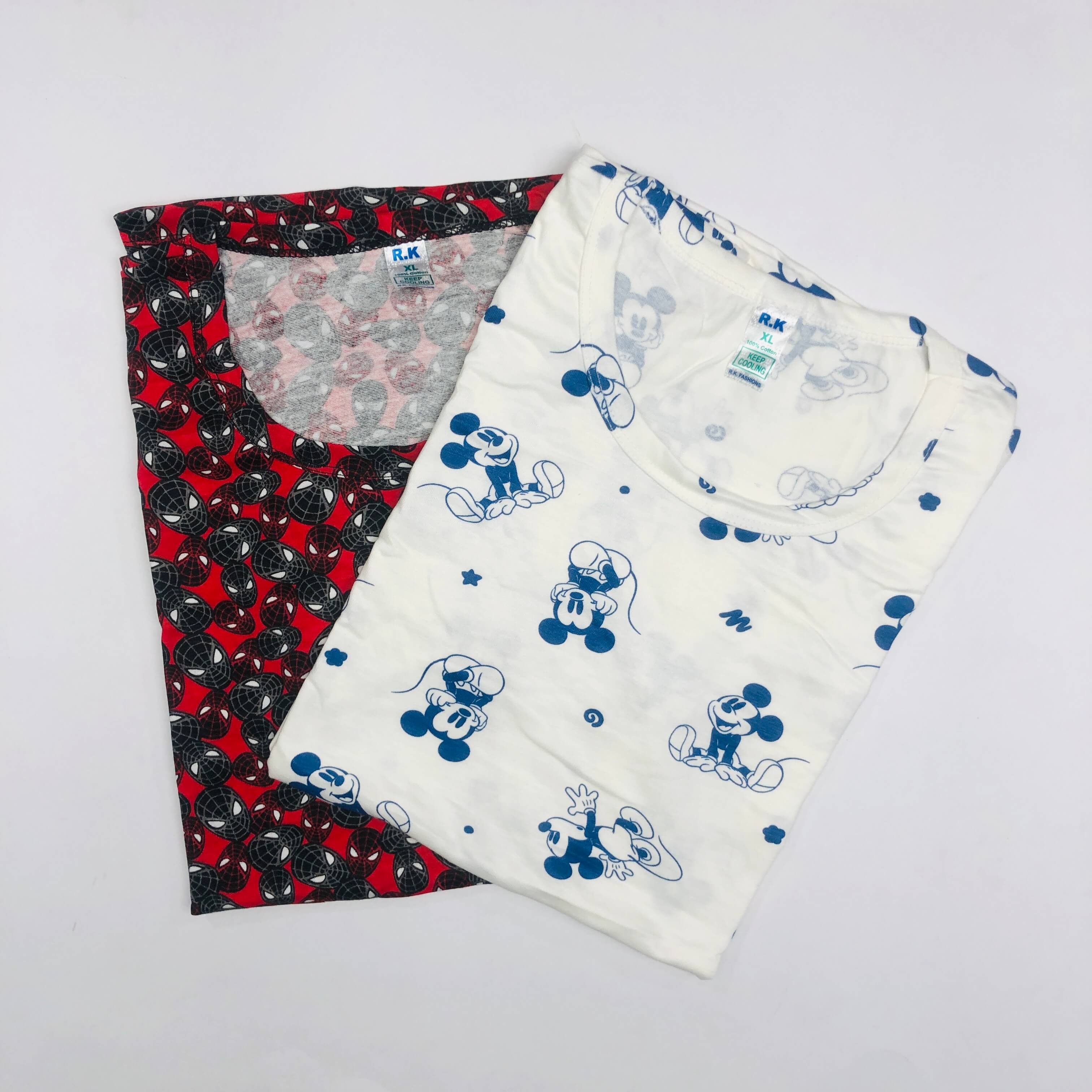 RK Ladies Tshirt Combo Pack Of 2 (34 Inch)