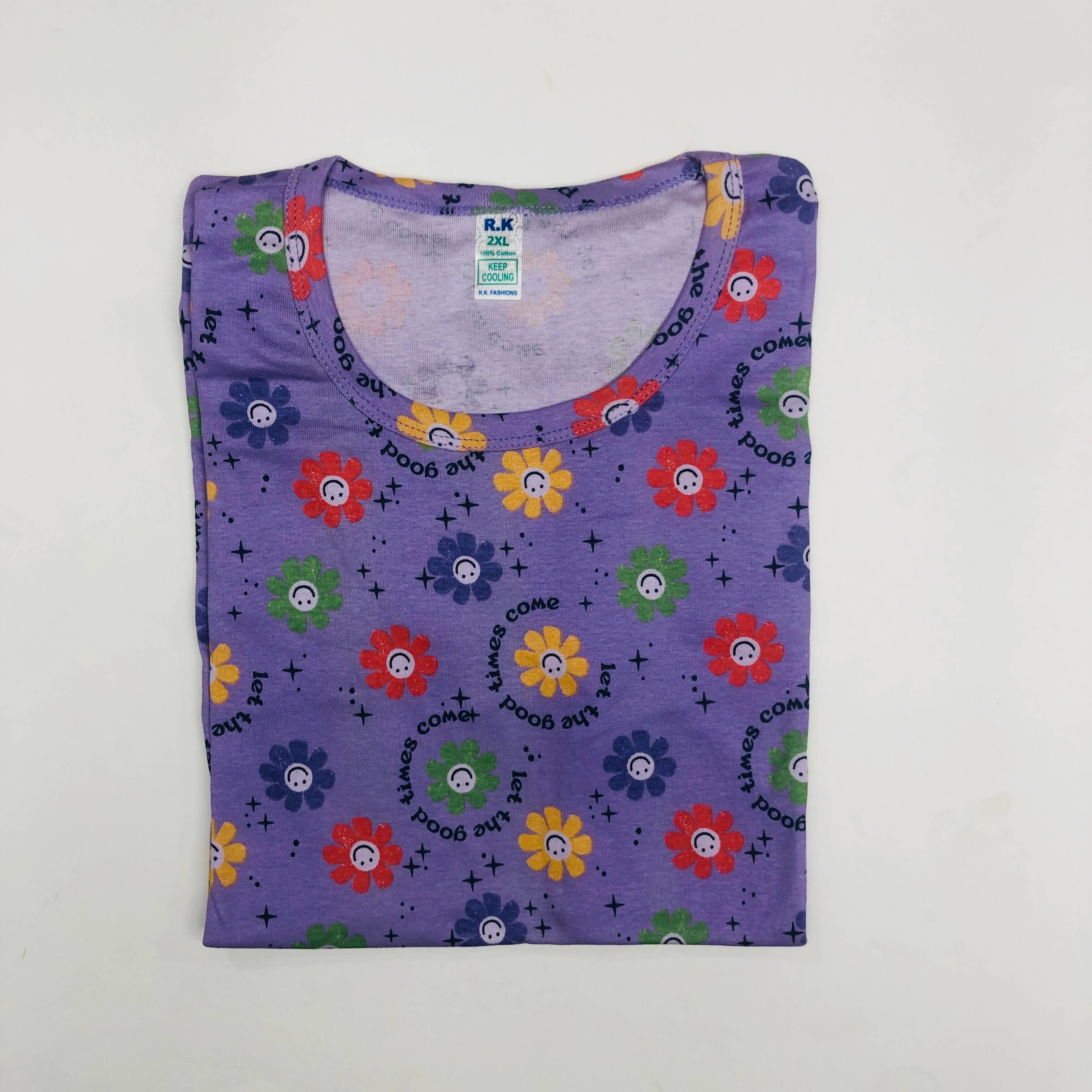 RK Ladies Tshirt Combo Pack Of 2 (36 Inch)