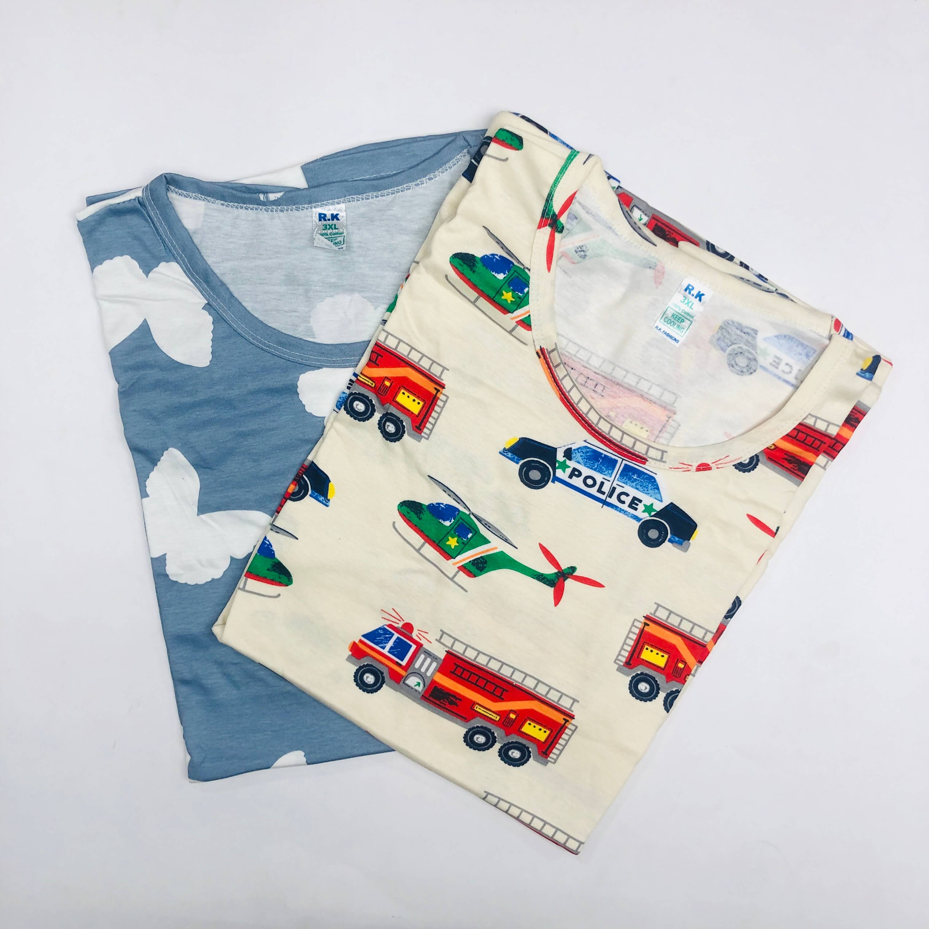 RK Ladies Tshirt Combo Pack Of 2 (40 Inch)