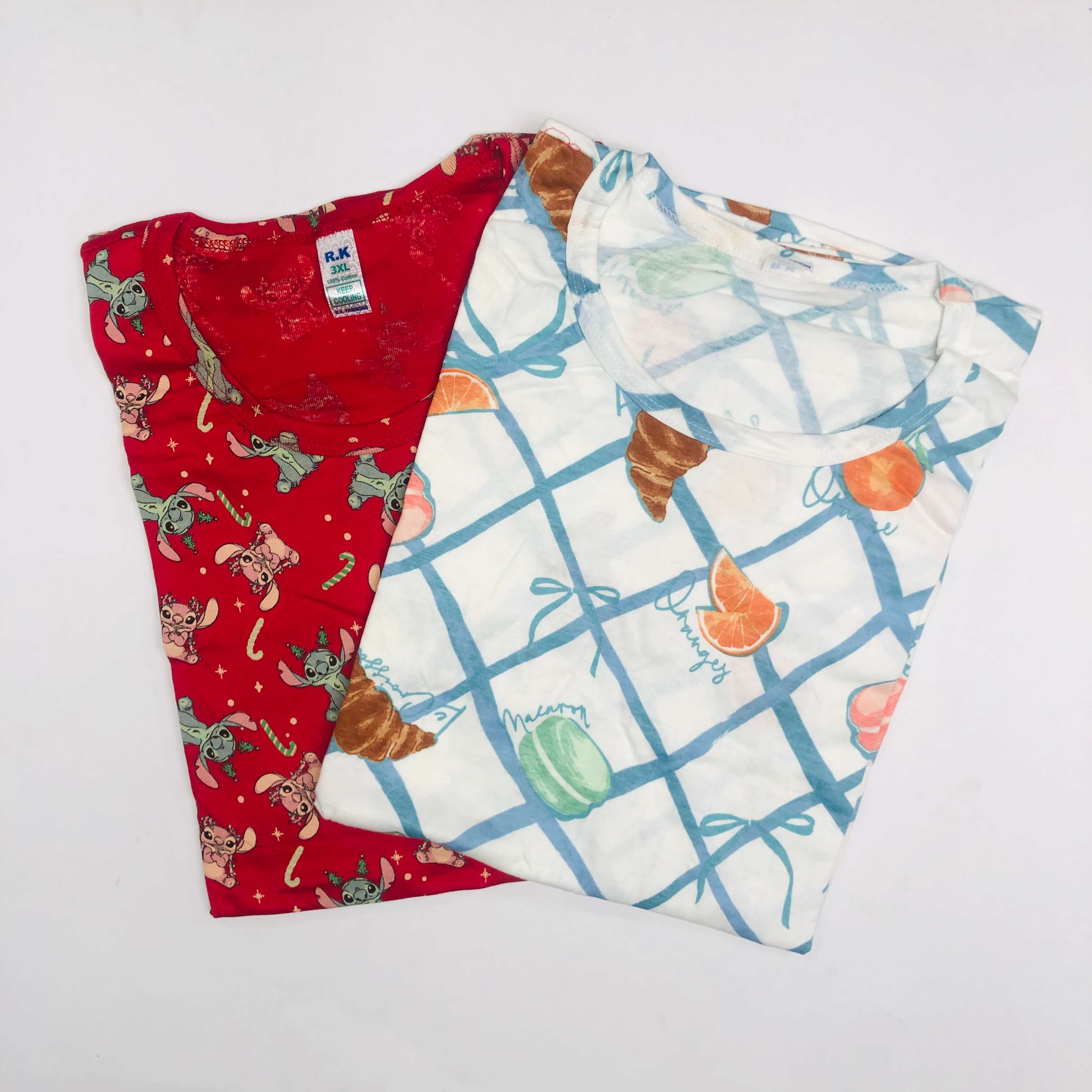 RK Ladies Tshirt Combo Pack Of 2 (40 Inch)