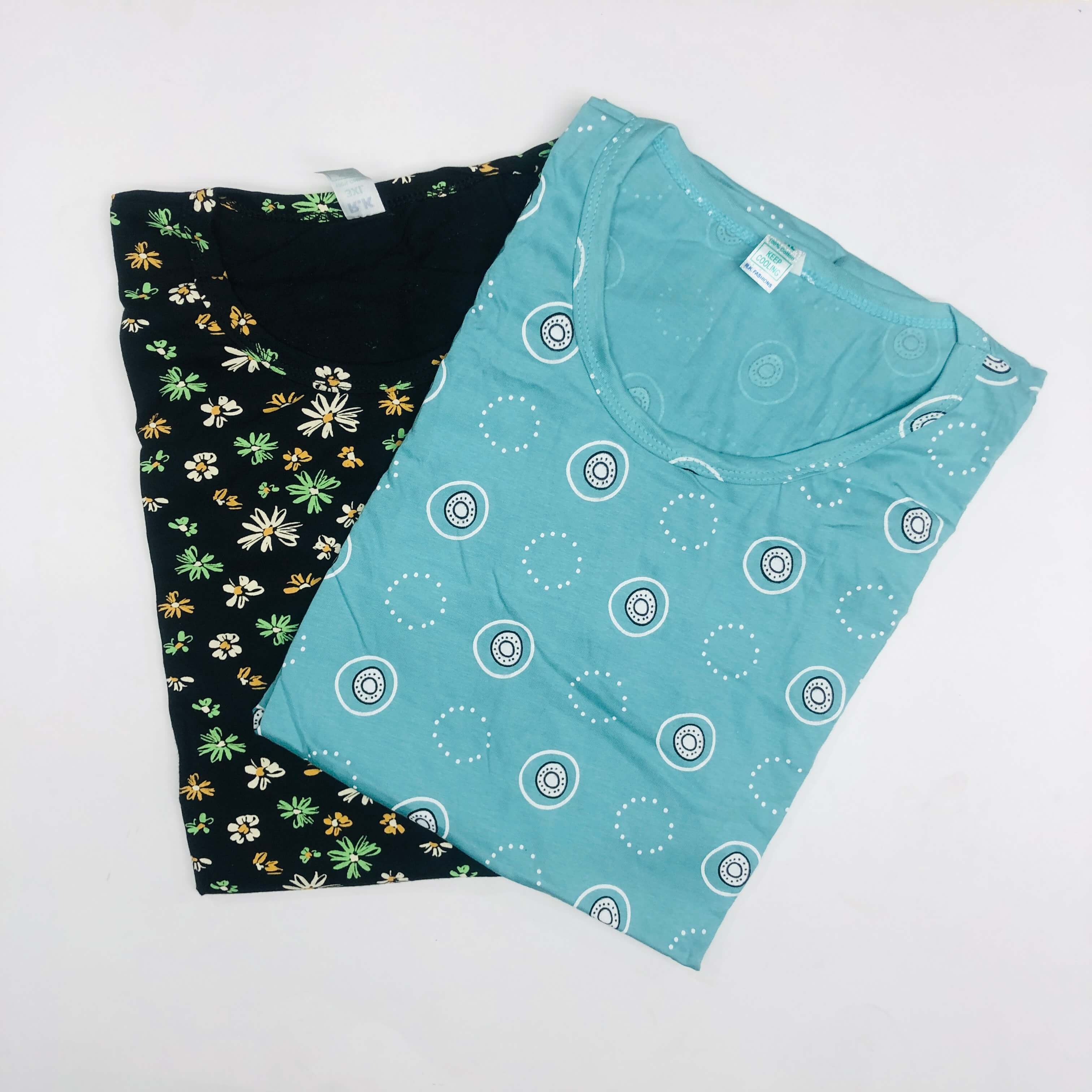 RK Ladies Tshirt Combo Pack Of 2 (40 Inch)