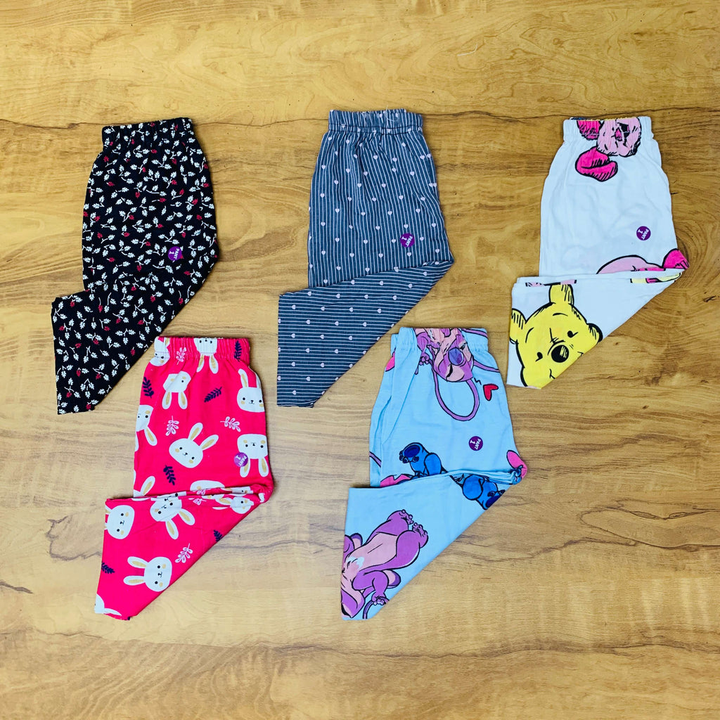 Unisex Kids Pants Pack of 5